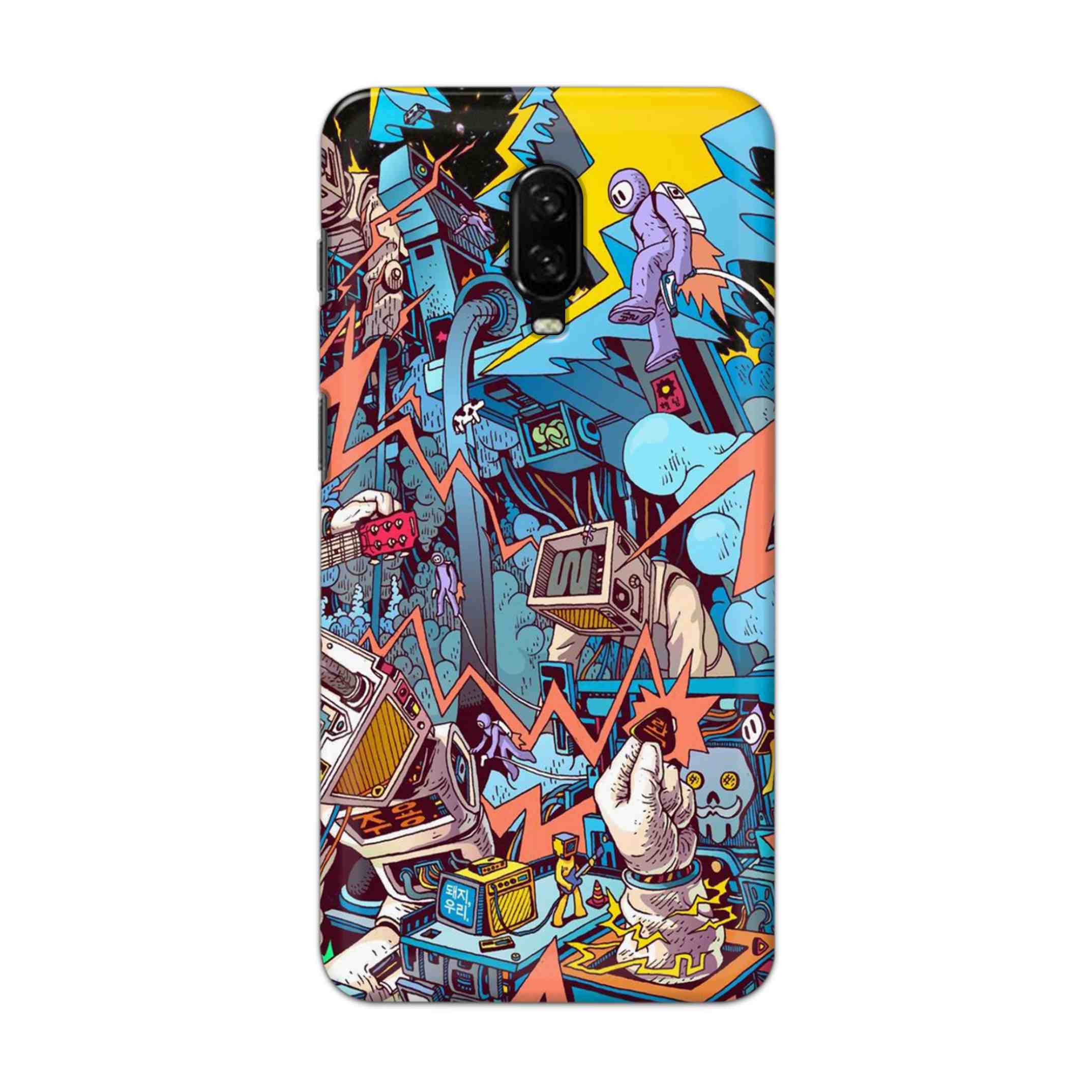 Buy Ofo Panic Hard Back Mobile Phone Case Cover For OnePlus 6T Online