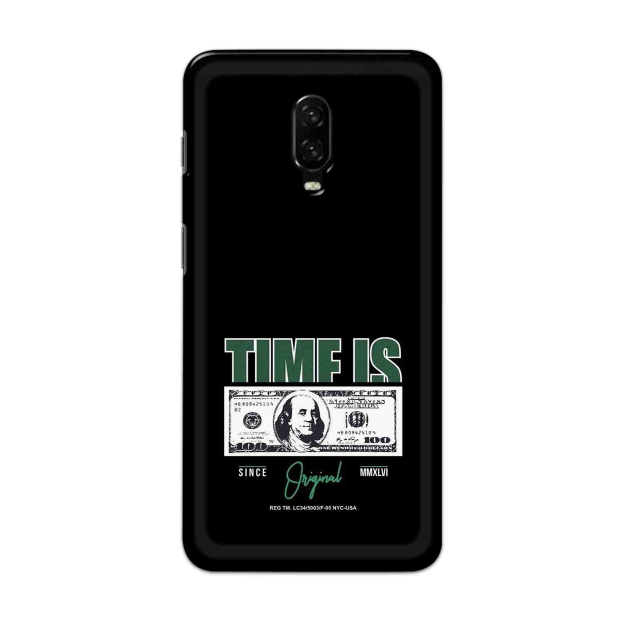 Buy Time Is Money Hard Back Mobile Phone Case Cover For OnePlus 6T Online