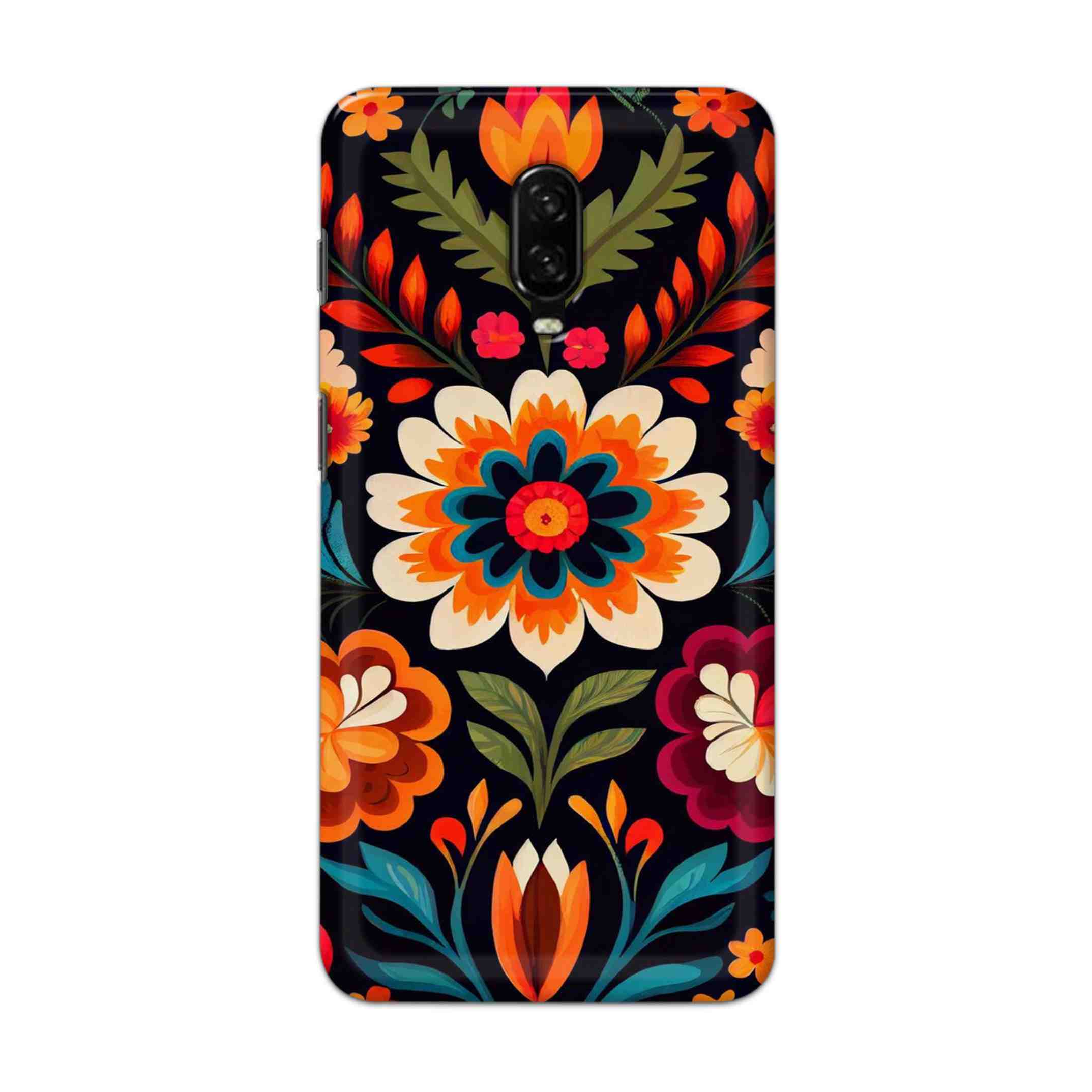 Buy Flower Hard Back Mobile Phone Case Cover For OnePlus 6T Online