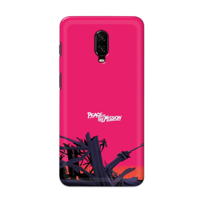 Buy Peace Is The Mission Hard Back Mobile Phone Case Cover For OnePlus 6T Online