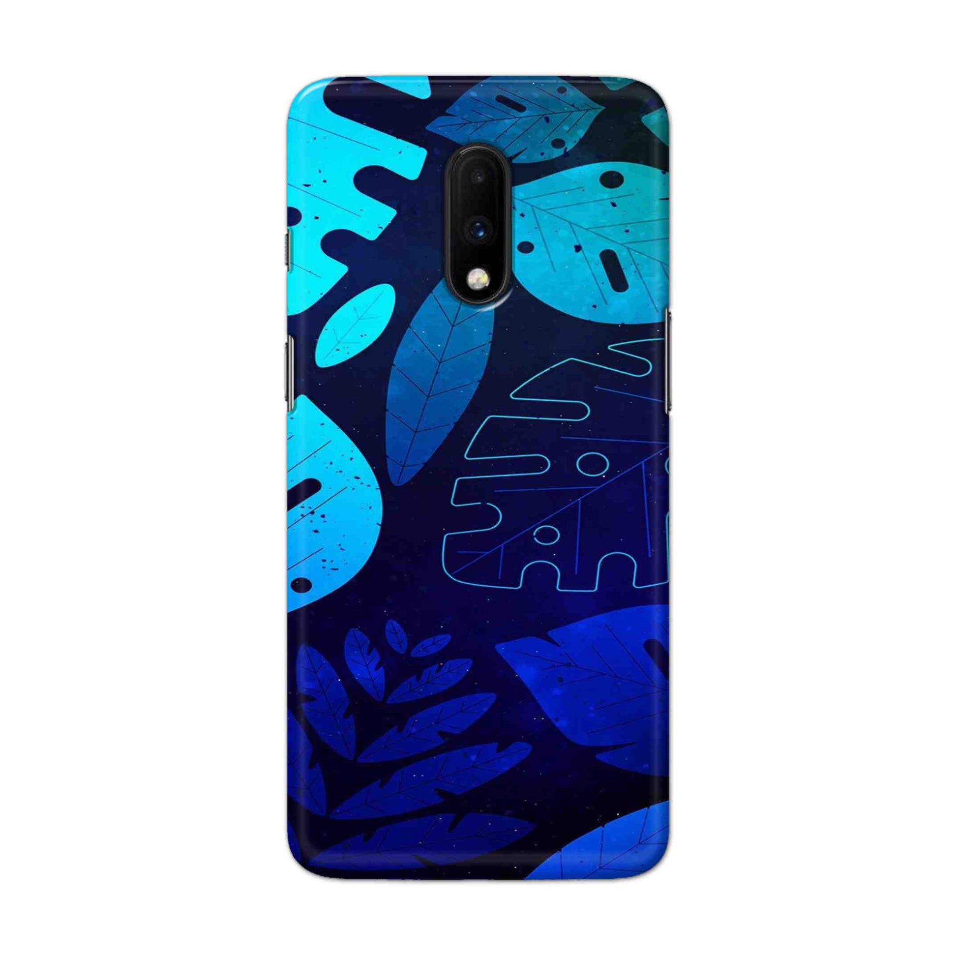 Buy Neon Leaf Hard Back Mobile Phone Case Cover For OnePlus 7 Online