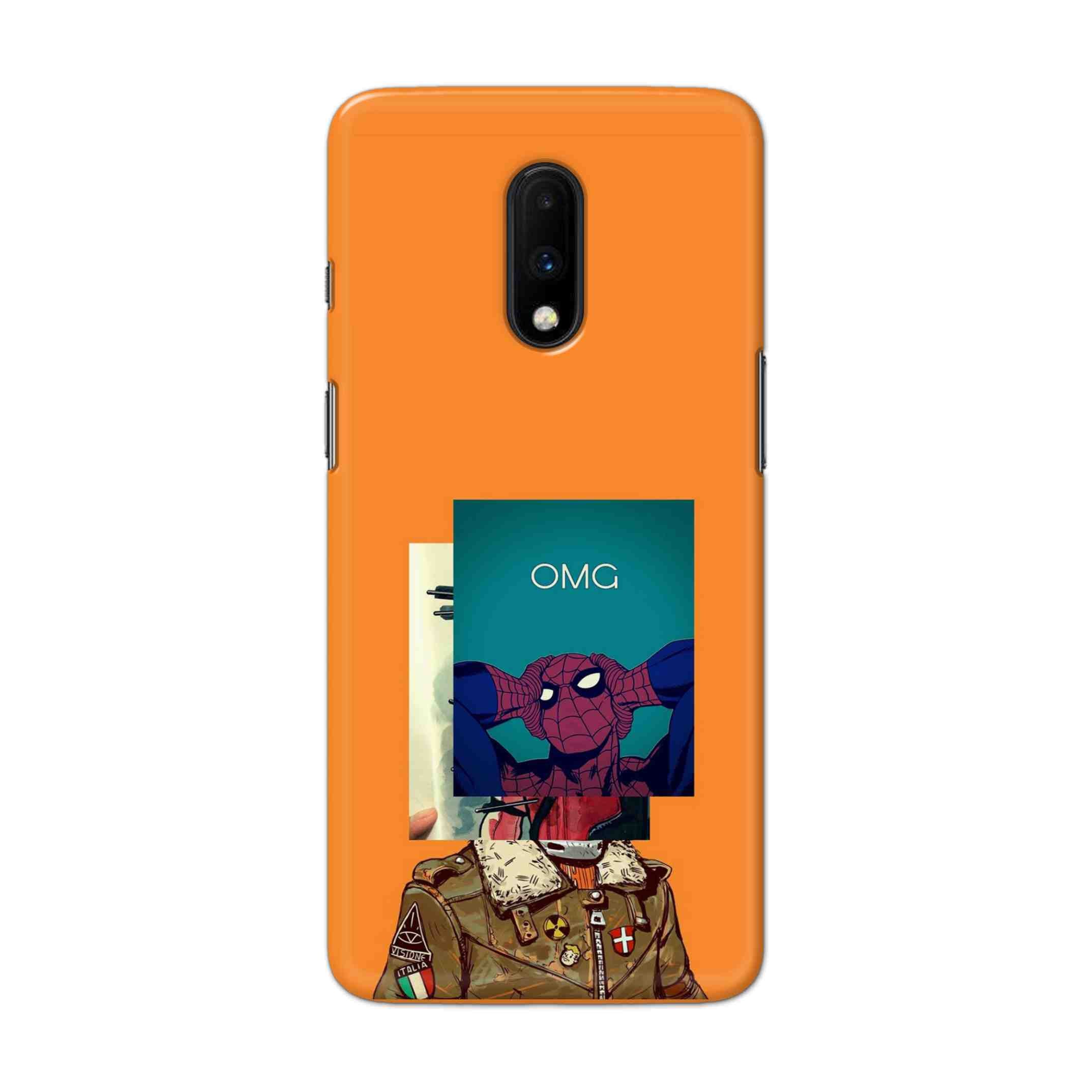 Buy Omg Spiderman Hard Back Mobile Phone Case Cover For OnePlus 7 Online