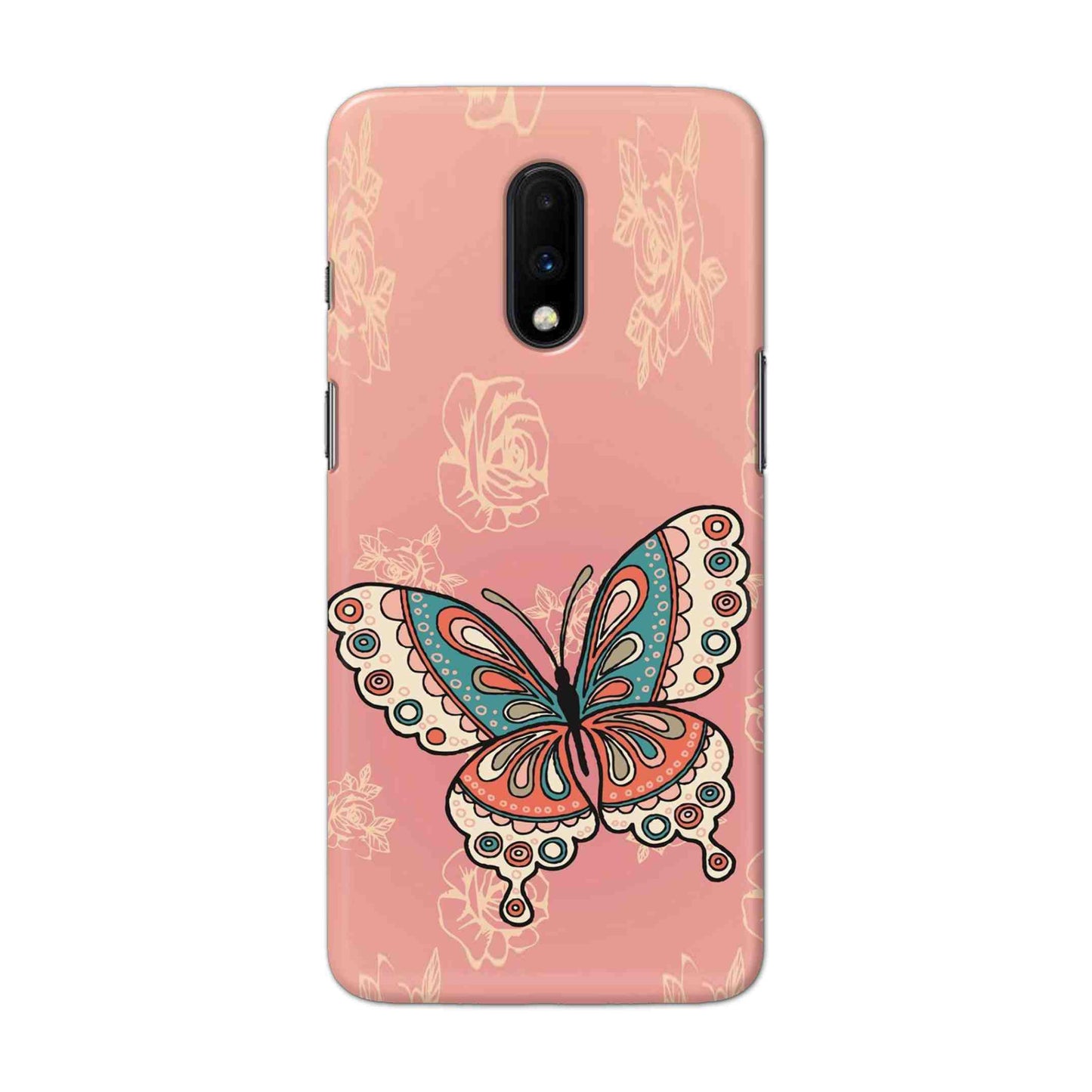 Buy Butterfly Hard Back Mobile Phone Case Cover For OnePlus 7 Online