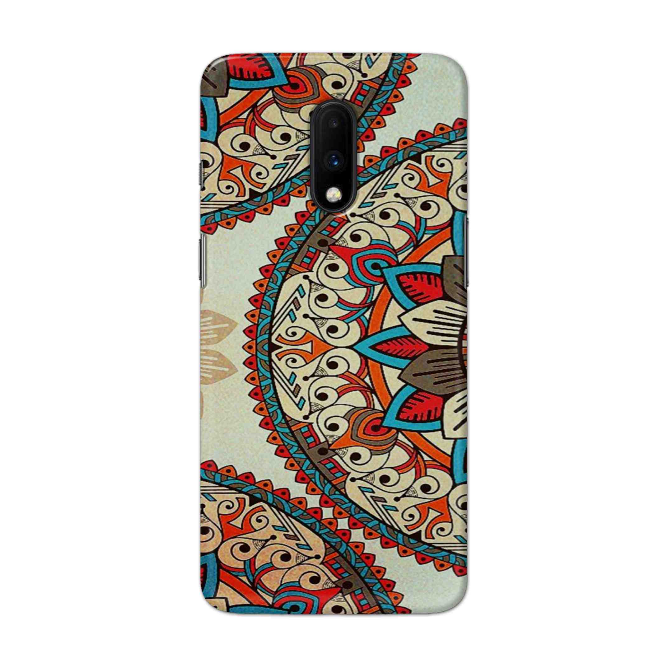 Buy Aztec Mandalas Hard Back Mobile Phone Case Cover For OnePlus 7 Online
