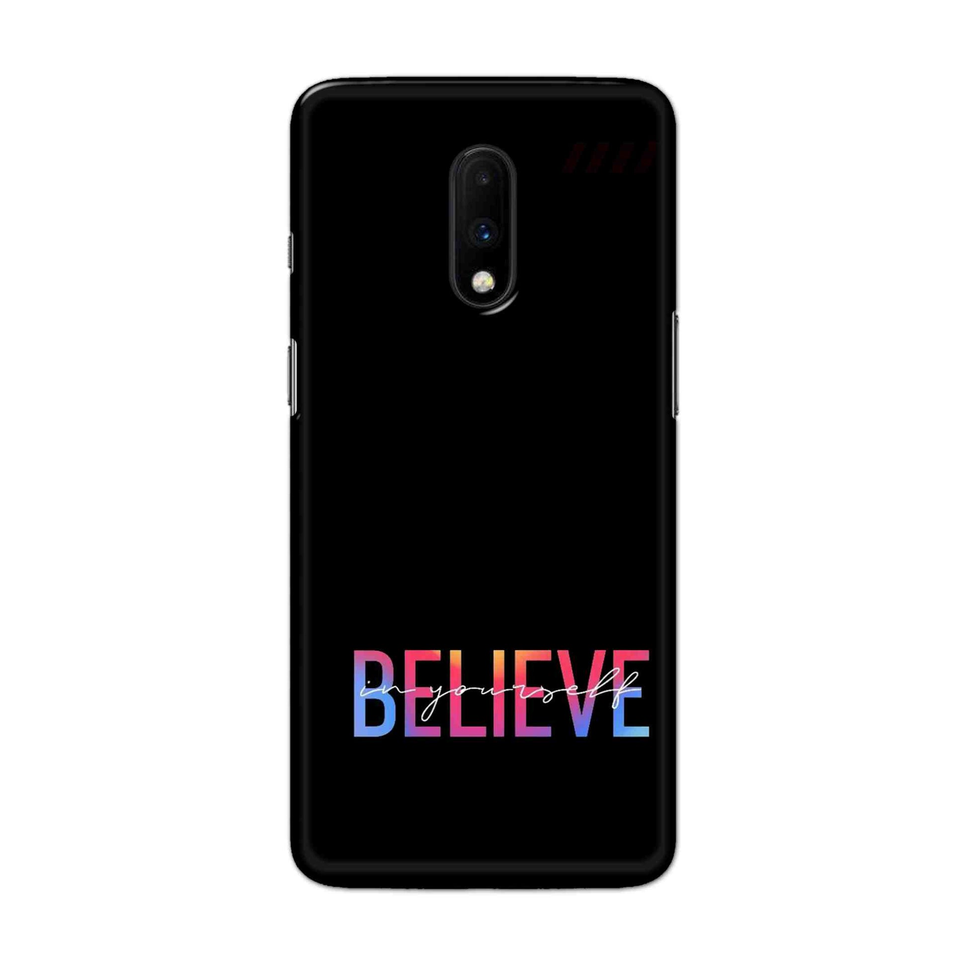 Buy Believe Hard Back Mobile Phone Case Cover For OnePlus 7 Online