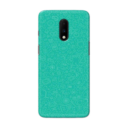 Buy Whatsapp Hard Back Mobile Phone Case Cover For OnePlus 7 Online