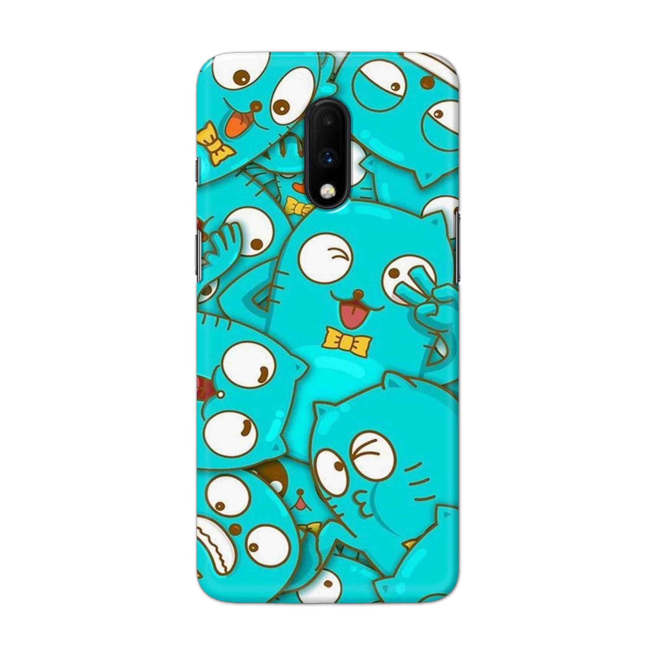 Buy Cat Hard Back Mobile Phone Case Cover For OnePlus 7 Online