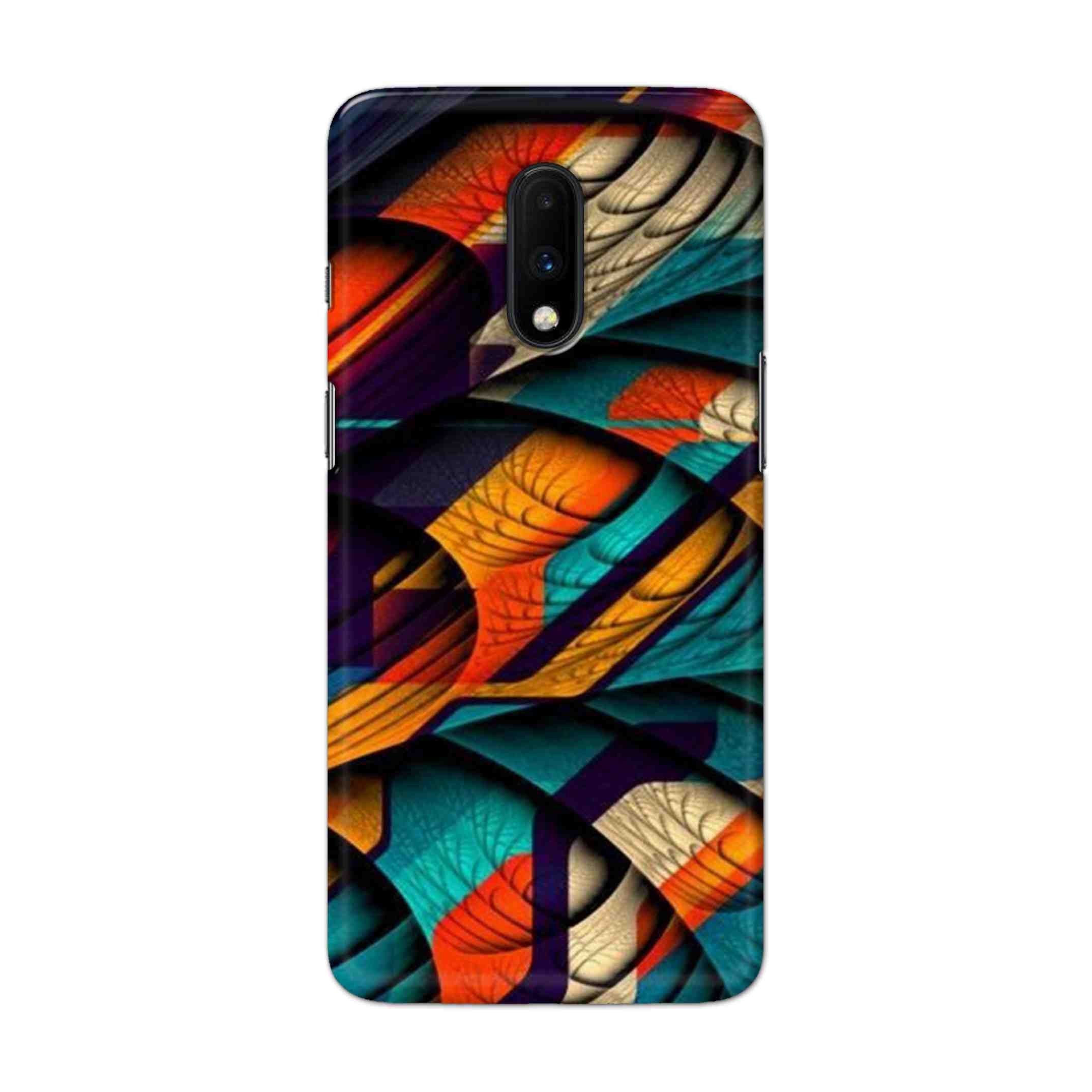 Buy Colour Abstract Hard Back Mobile Phone Case Cover For OnePlus 7 Online