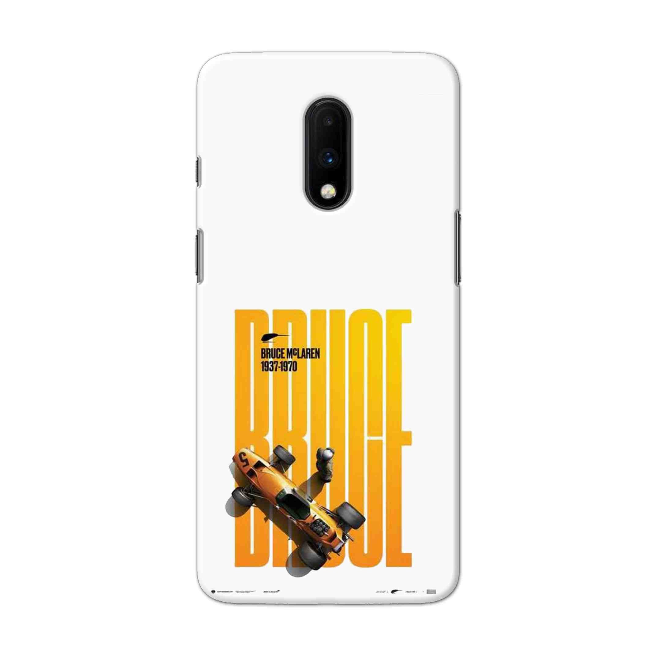 Buy Mc Laren Hard Back Mobile Phone Case Cover For OnePlus 7 Online