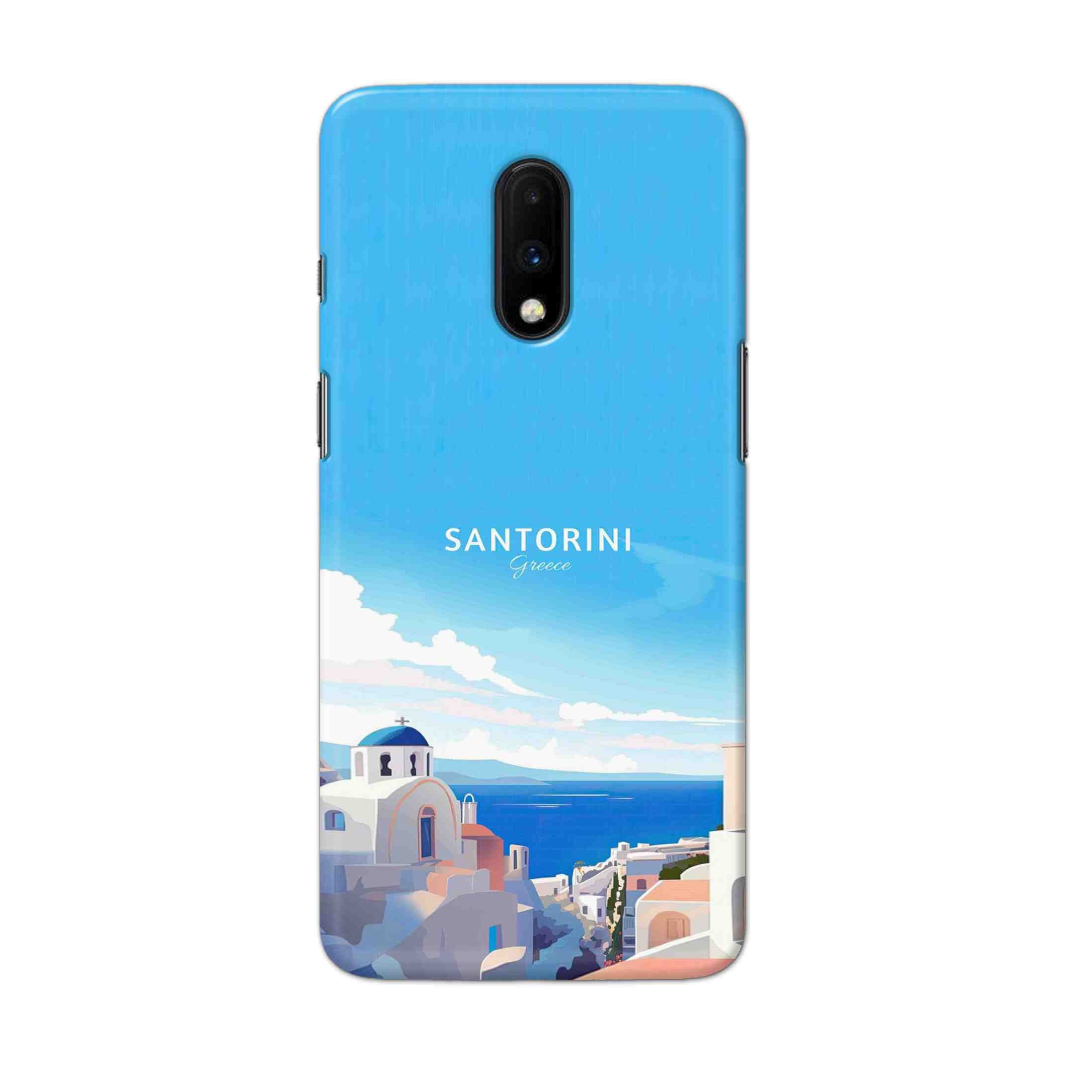 Buy Santorini Hard Back Mobile Phone Case Cover For OnePlus 7 Online