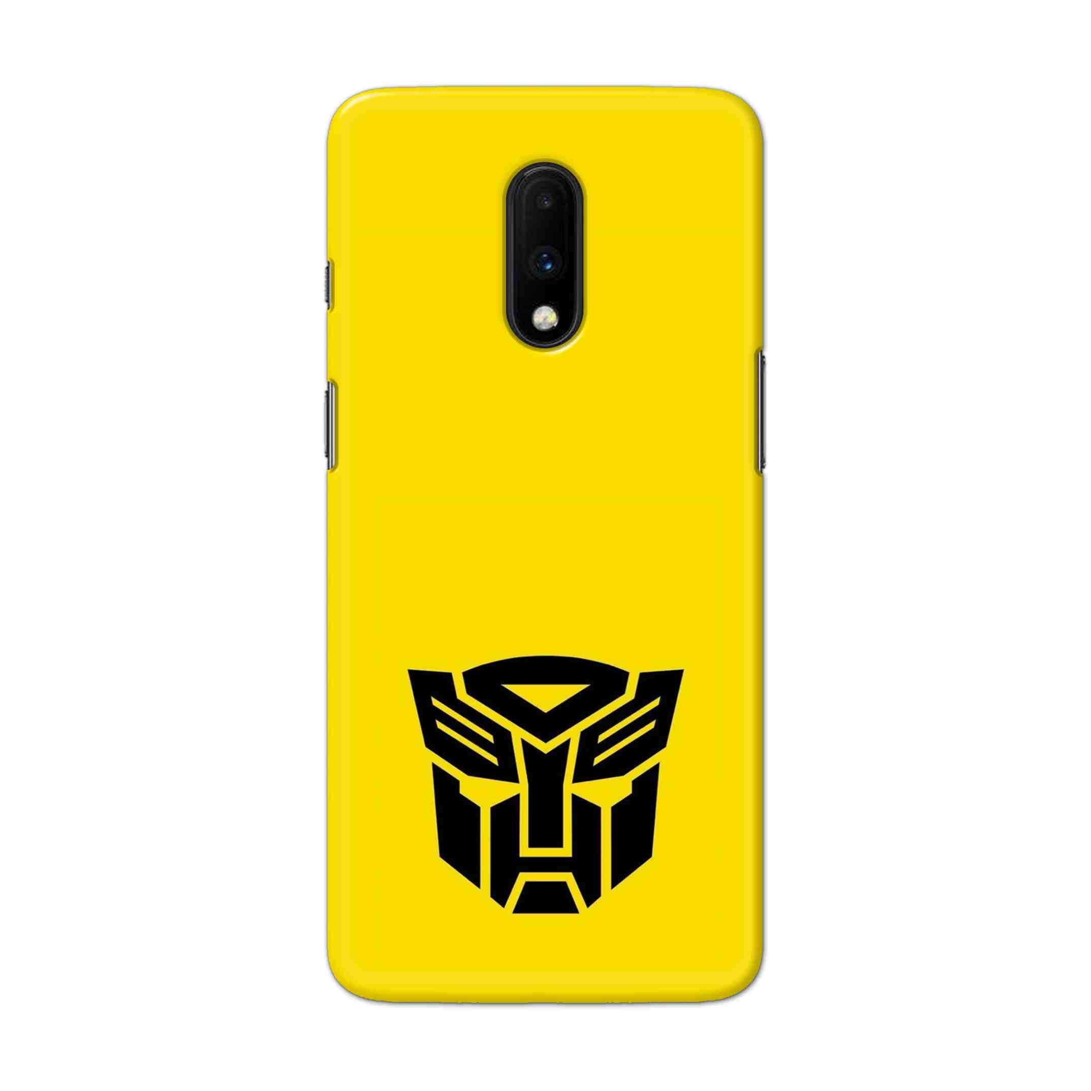 Buy Transformer Logo Hard Back Mobile Phone Case Cover For OnePlus 7 Online