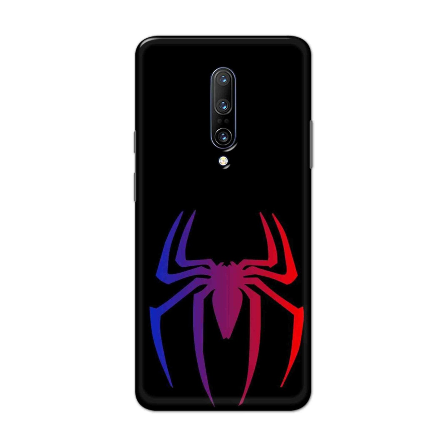 Buy Neon Spiderman Logo Hard Back Mobile Phone Case Cover For OnePlus 7 Pro Online