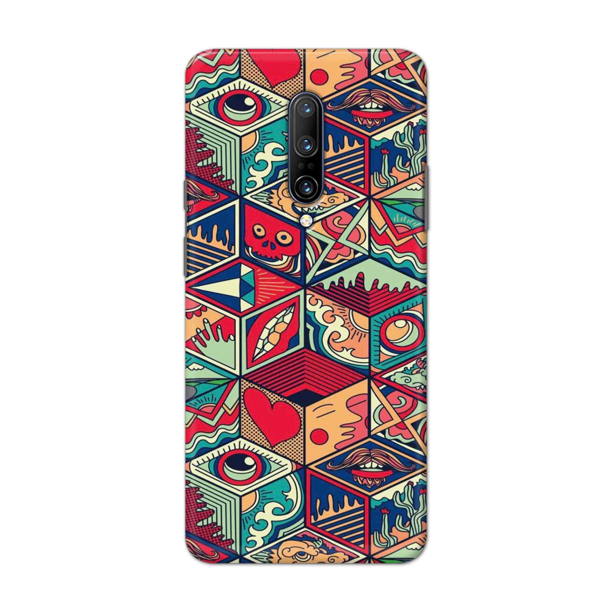 Buy Face Mandala Hard Back Mobile Phone Case Cover For OnePlus 7 Pro Online