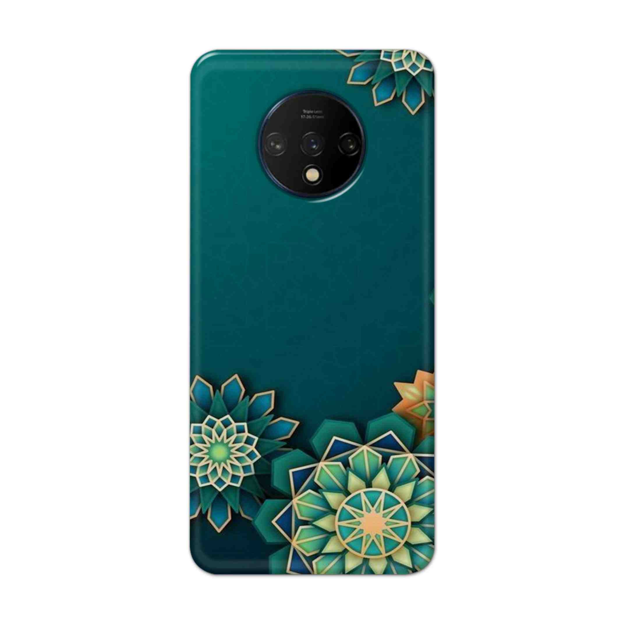 Buy Green Flower Hard Back Mobile Phone Case Cover For OnePlus 7T Online