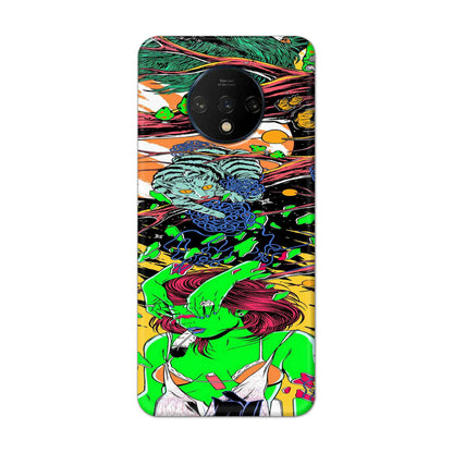 Buy Green Girl Art Hard Back Mobile Phone Case Cover For OnePlus 7T Online