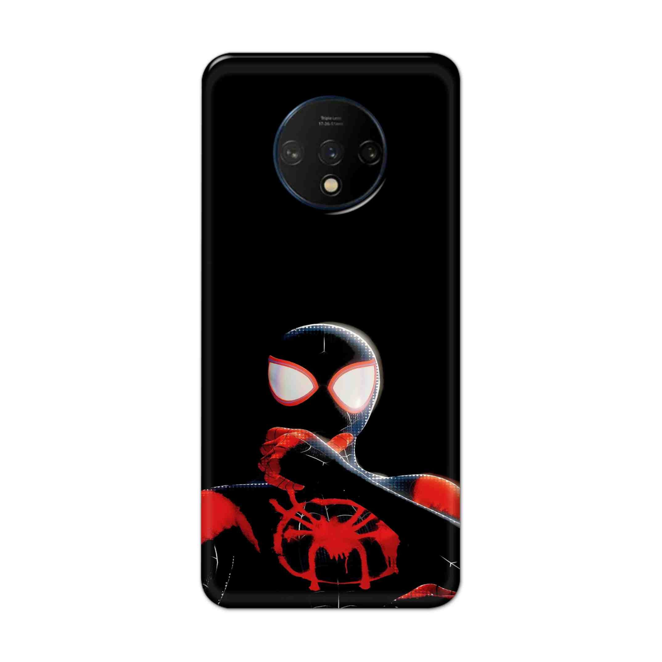 Buy Black Spiderman Hard Back Mobile Phone Case Cover For OnePlus 7T Online