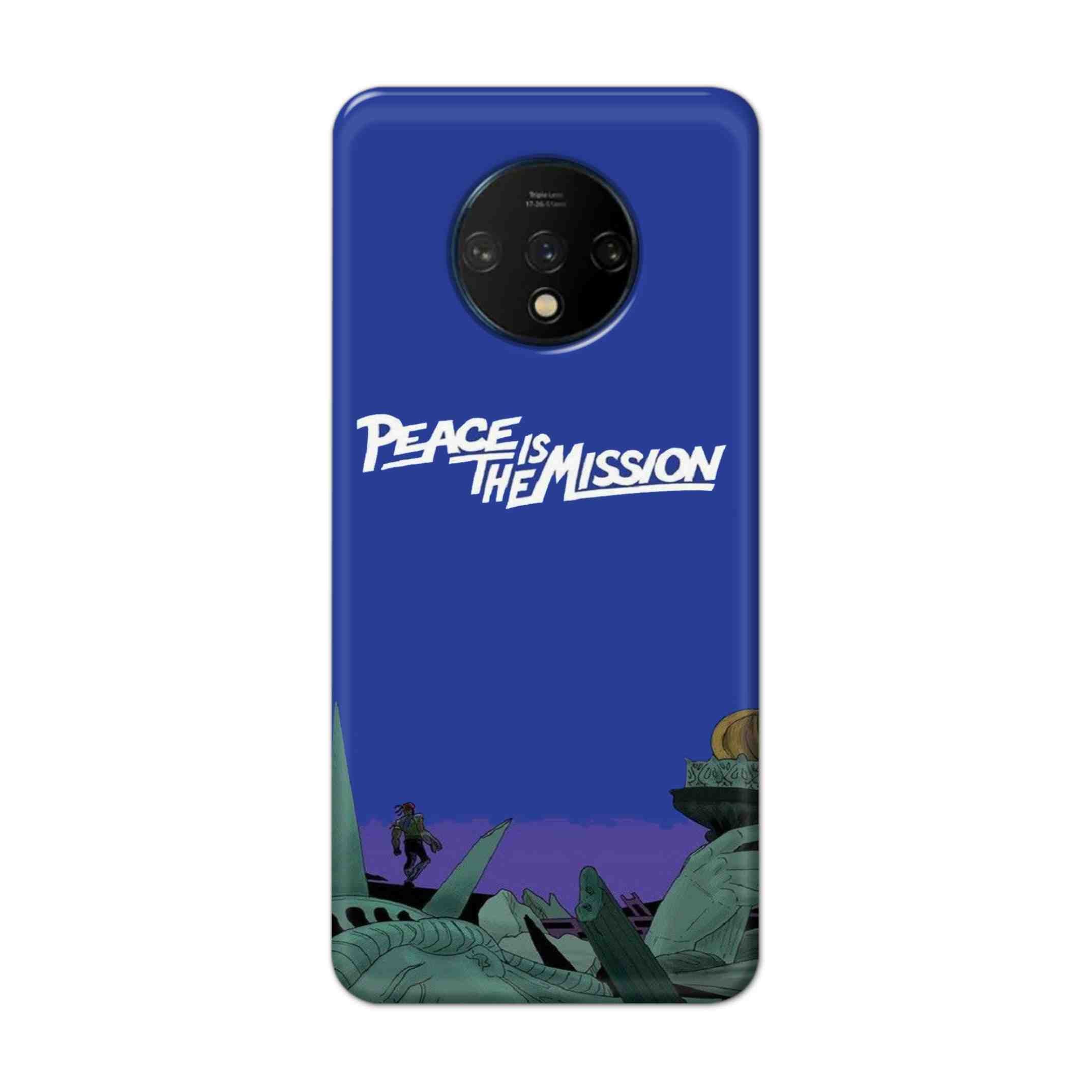 Buy Peace Is The Misson Hard Back Mobile Phone Case Cover For OnePlus 7T Online