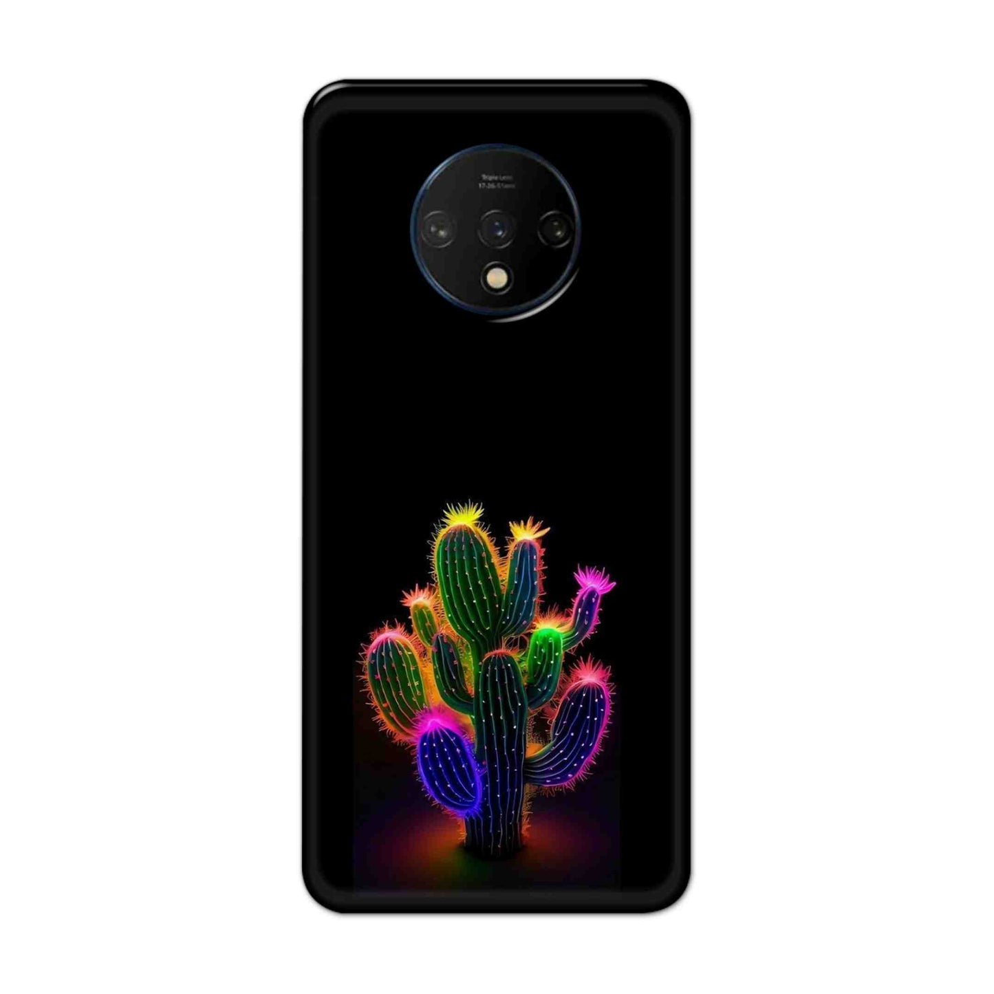 Buy Neon Flower Hard Back Mobile Phone Case Cover For OnePlus 7T Online