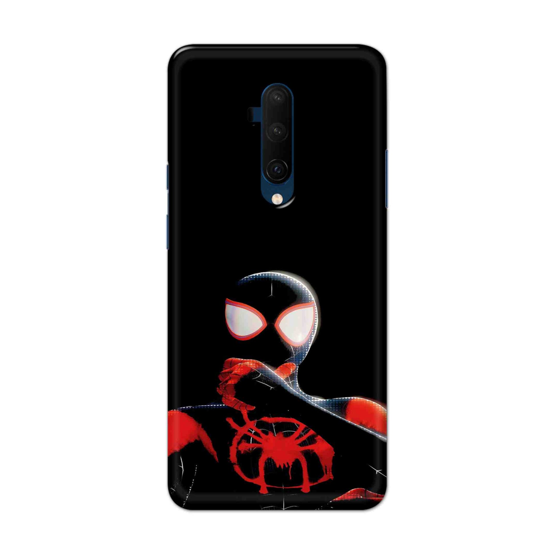 Buy Black Spiderman Hard Back Mobile Phone Case Cover For OnePlus 7T Pro Online