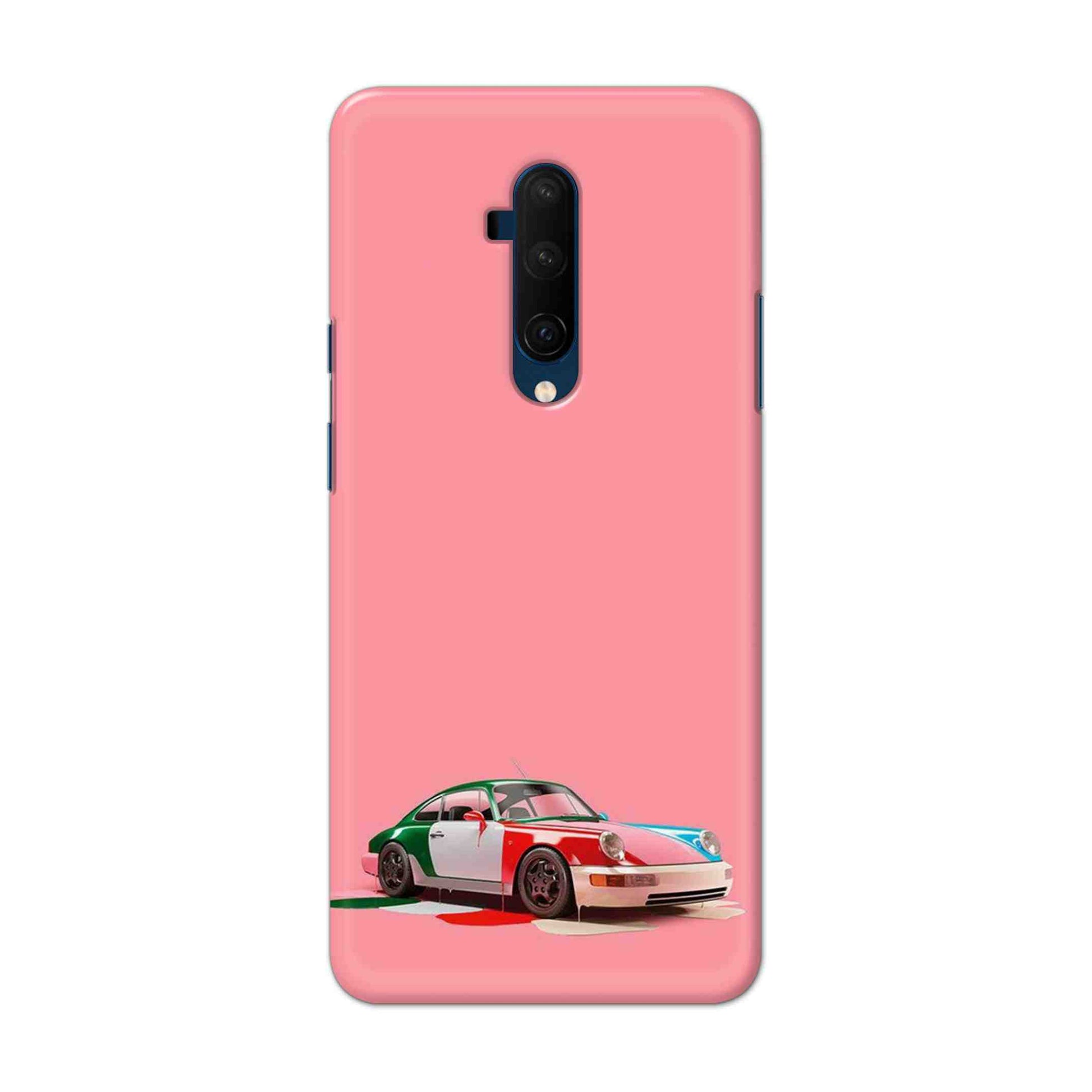 Buy Pink Porche Hard Back Mobile Phone Case Cover For OnePlus 7T Pro Online