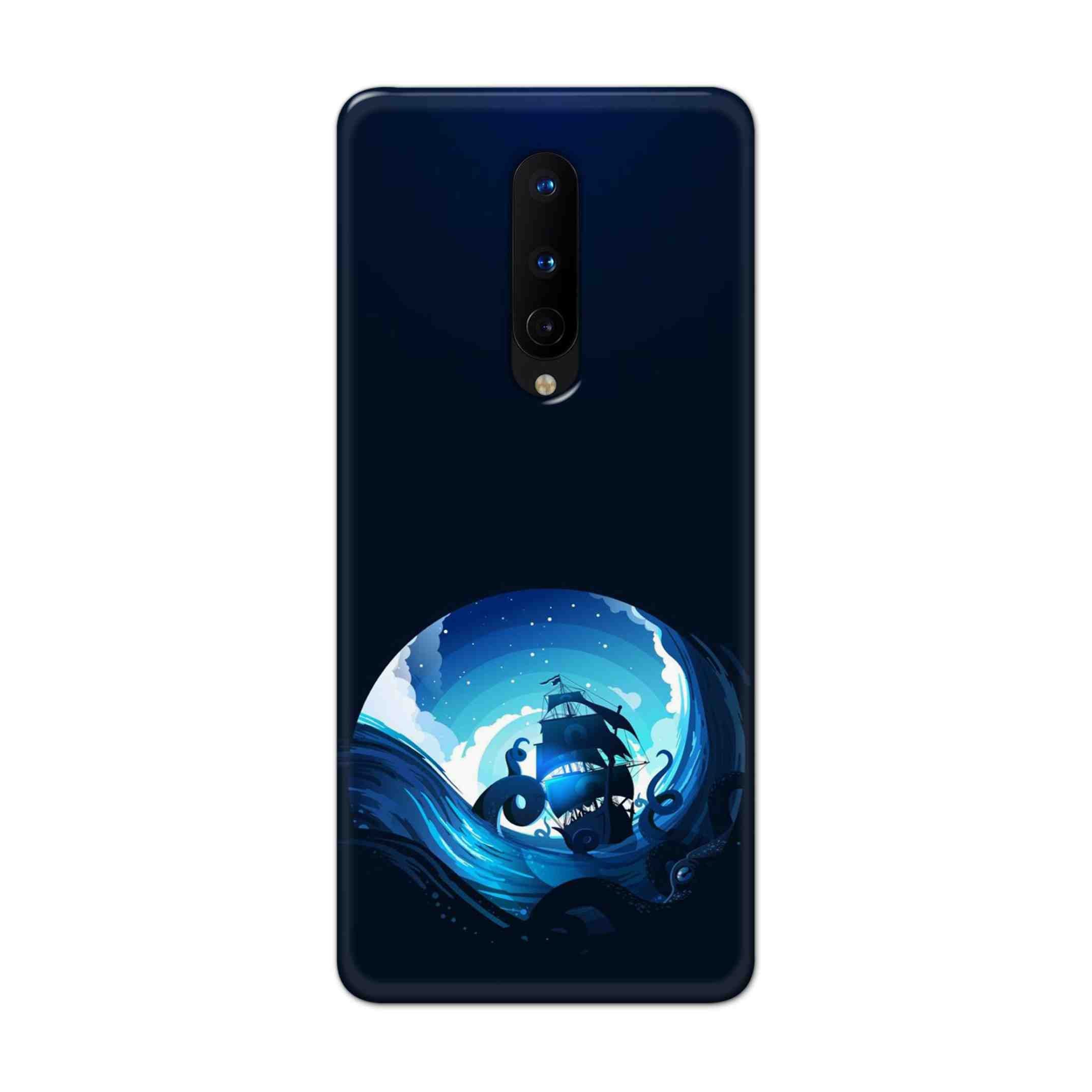 Buy Blue Sea Ship Hard Back Mobile Phone Case Cover For OnePlus 8 Online