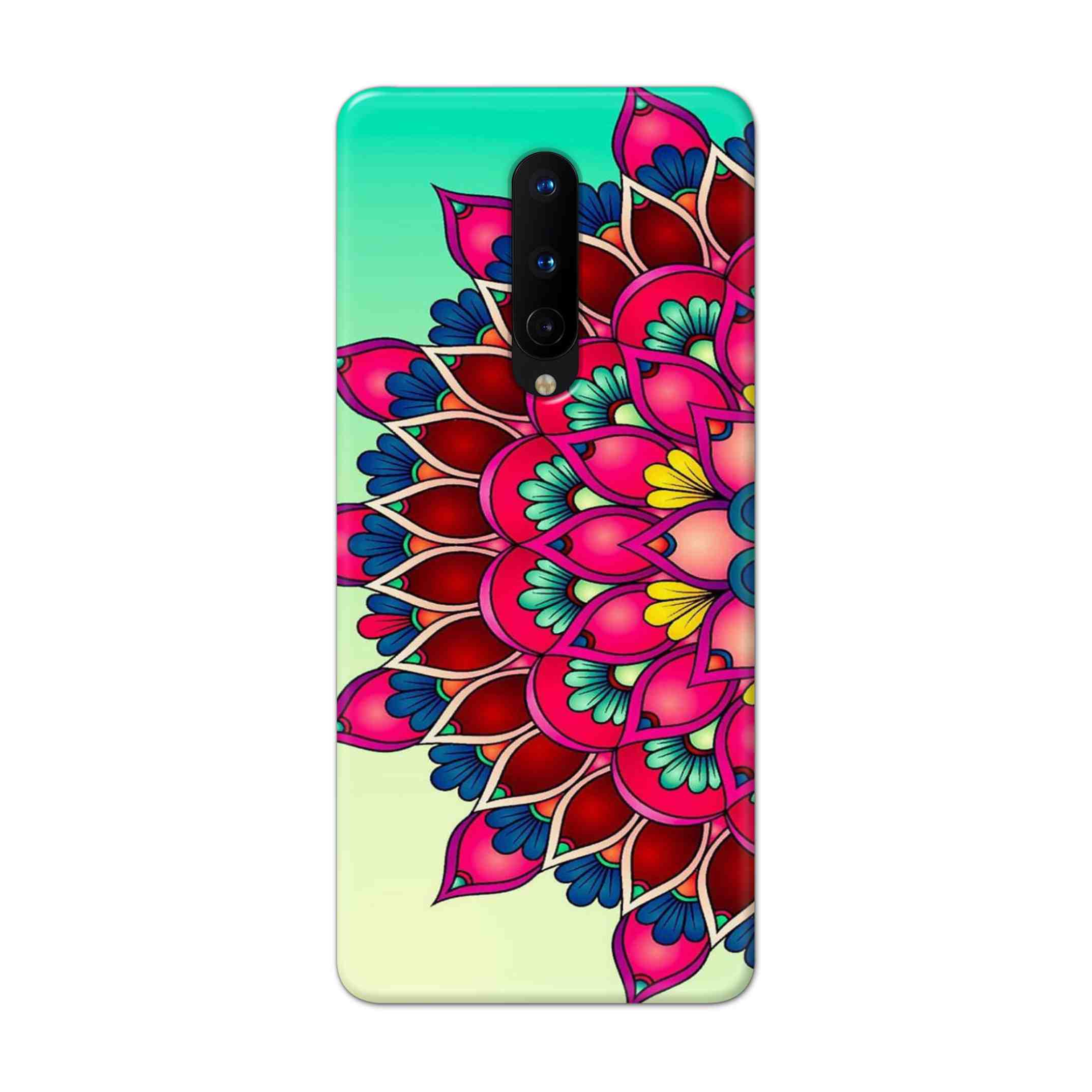 Buy Lotus Mandala Hard Back Mobile Phone Case Cover For OnePlus 8 Online