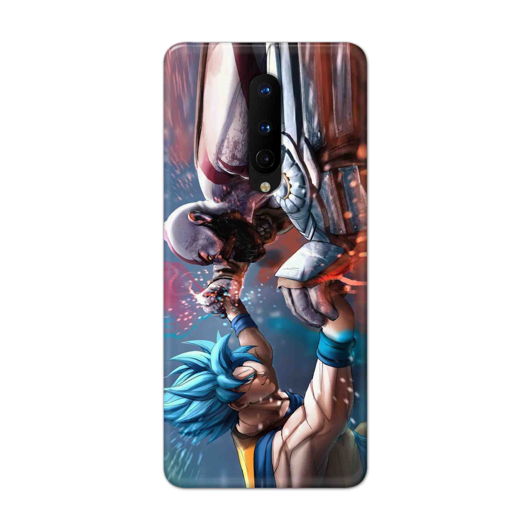 Buy Goku Vs Kratos Hard Back Mobile Phone Case Cover For OnePlus 8 Online
