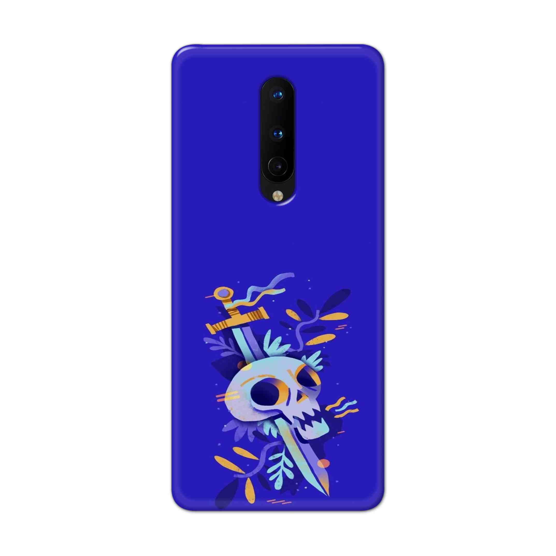 Buy Blue Skull Hard Back Mobile Phone Case Cover For OnePlus 8 Online
