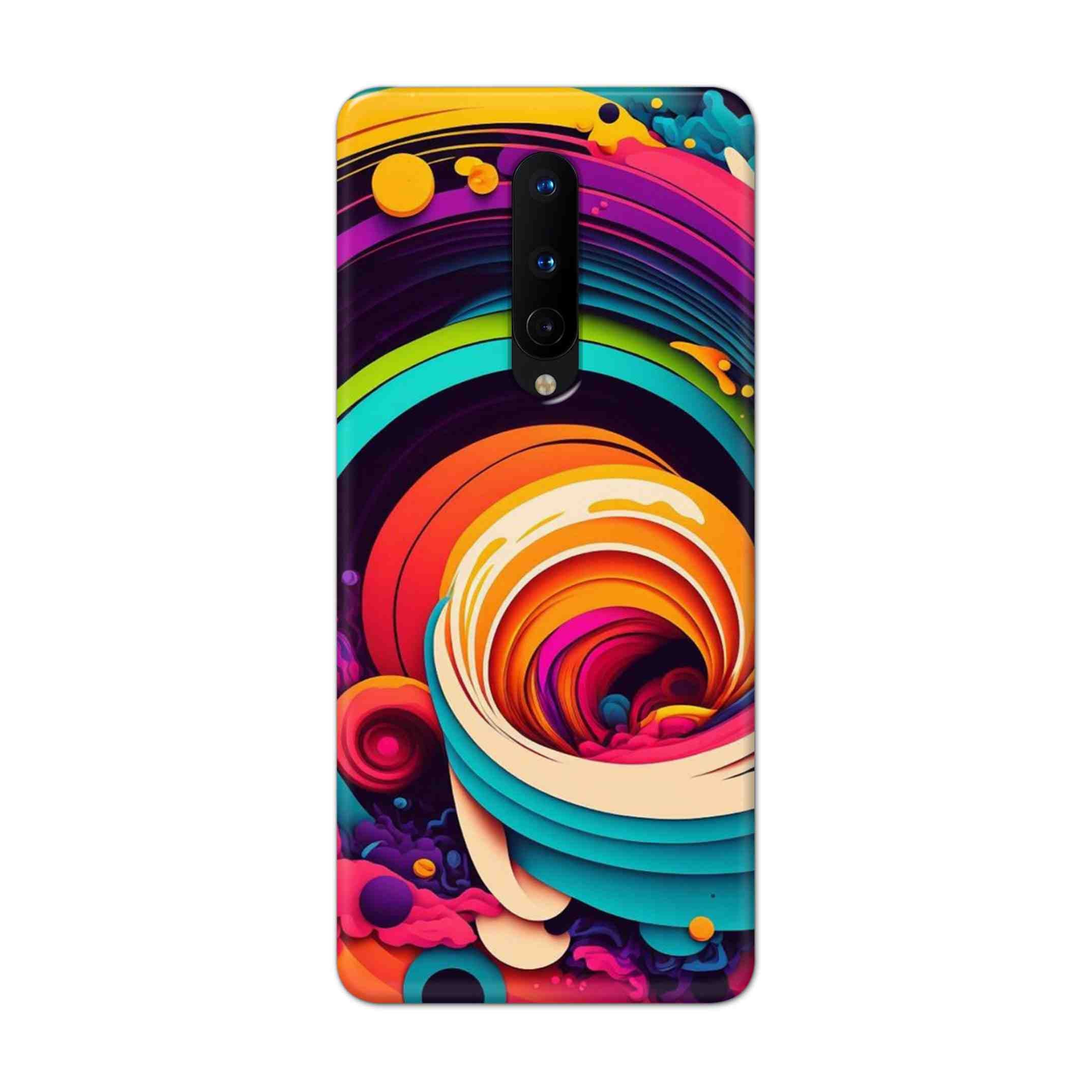 Buy Colour Circle Hard Back Mobile Phone Case Cover For OnePlus 8 Online
