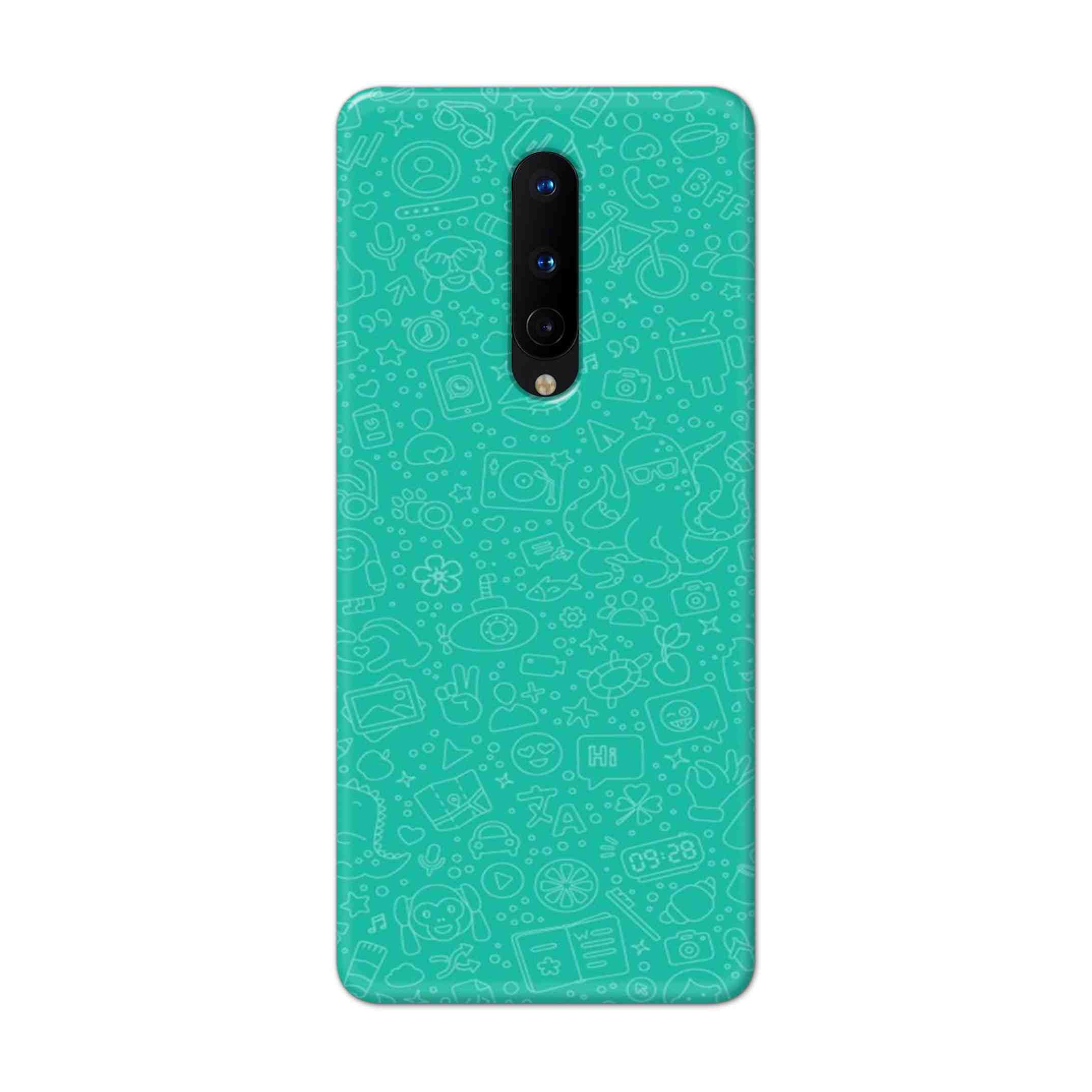 Buy Whatsapp Hard Back Mobile Phone Case Cover For OnePlus 8 Online