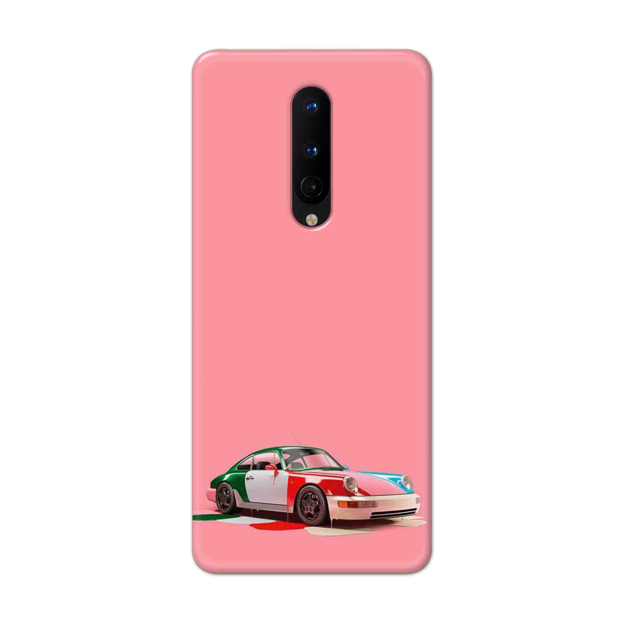 Buy Pink Porche Hard Back Mobile Phone Case Cover For OnePlus 8 Online