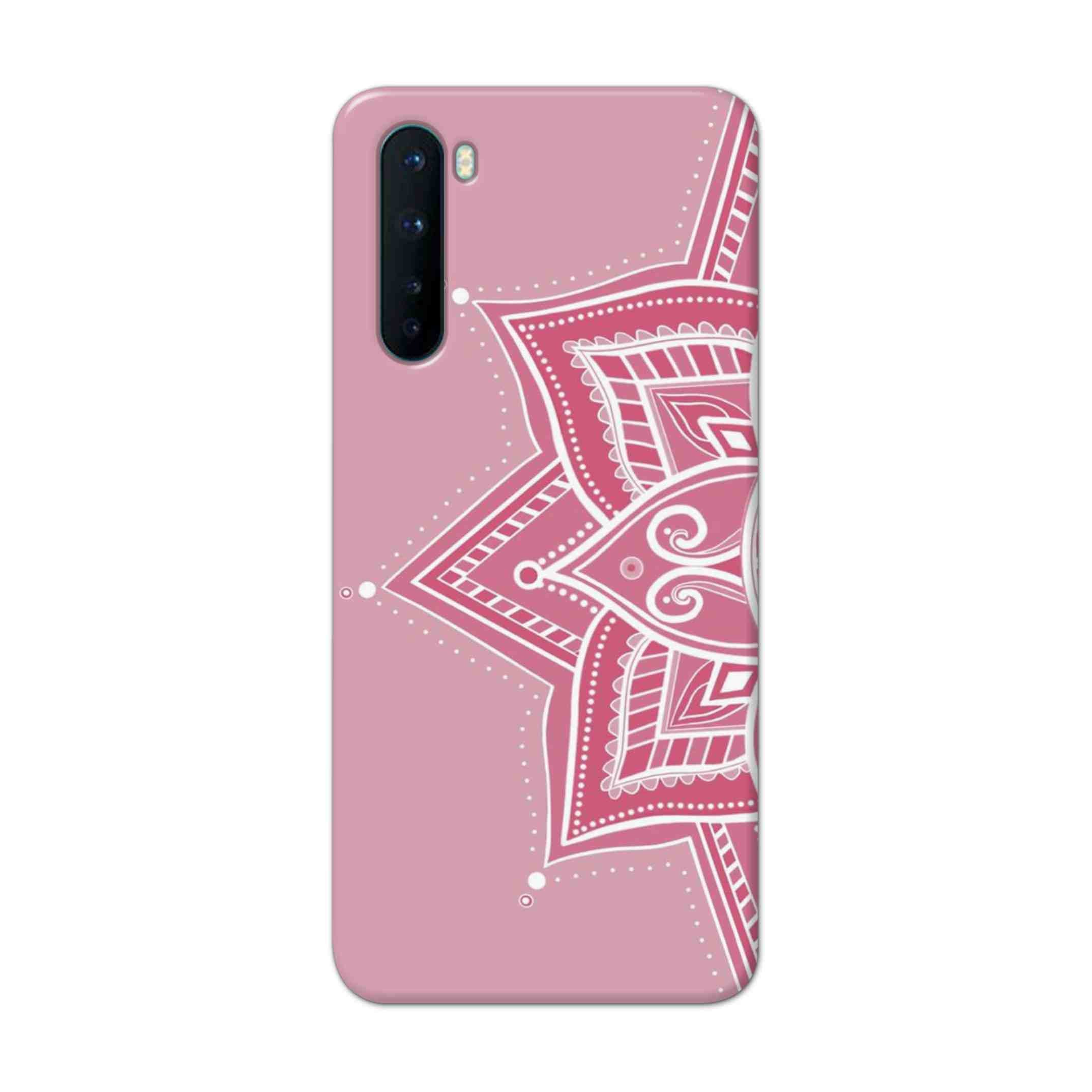 Buy Pink Rangoli Hard Back Mobile Phone Case Cover For OnePlus Nord Online