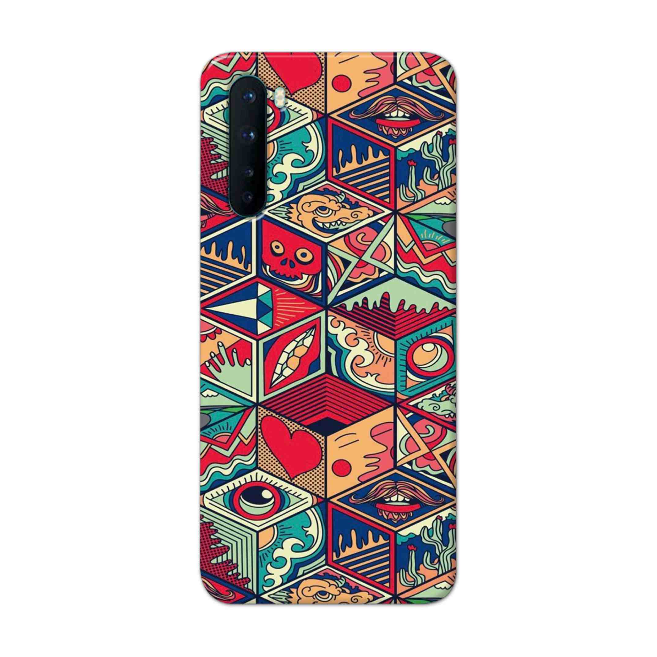 Buy Face Mandala Hard Back Mobile Phone Case Cover For OnePlus Nord Online