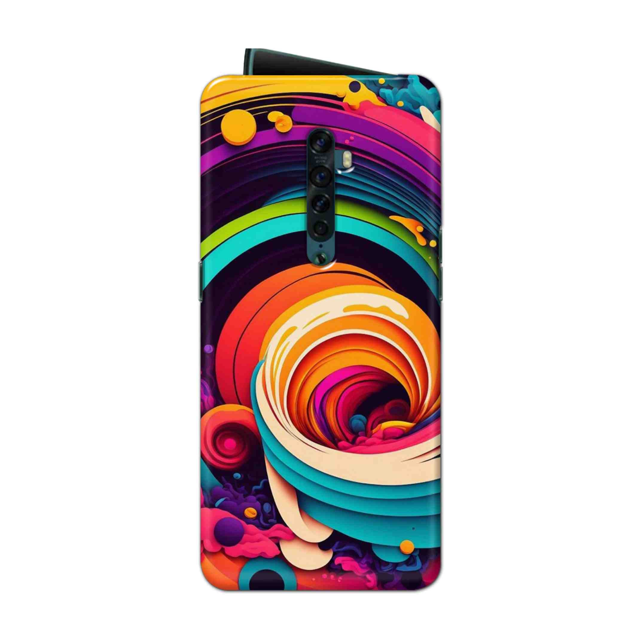 Buy Colour Circle Hard Back Mobile Phone Case Cover For Oppo Reno 2 Online