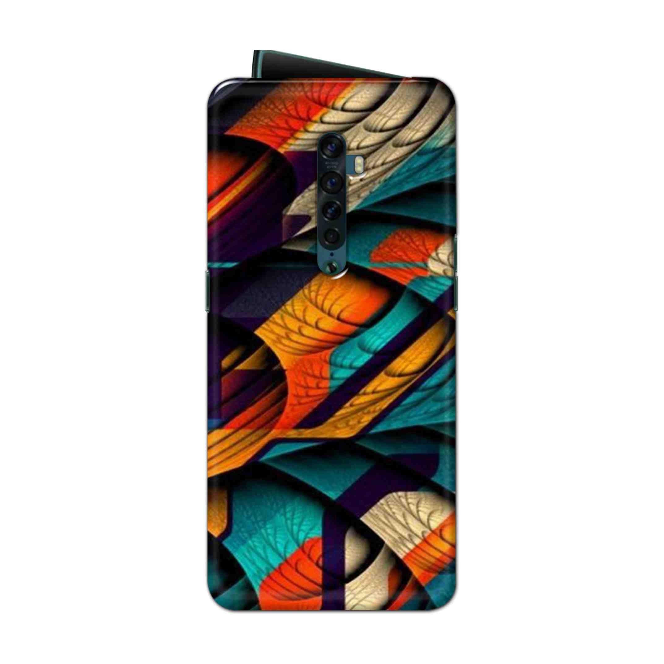 Buy Colour Abstract Hard Back Mobile Phone Case Cover For Oppo Reno 2 Online