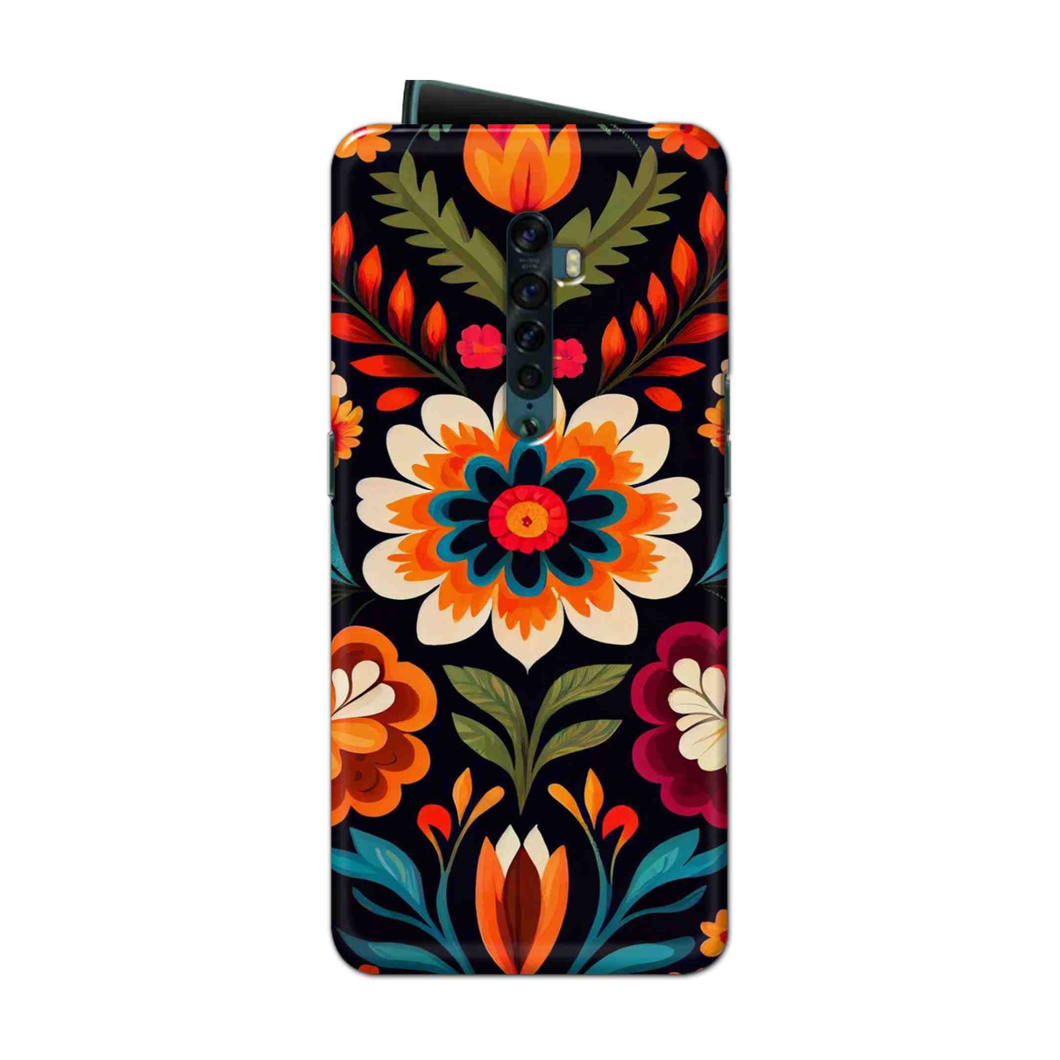 Buy Flower Hard Back Mobile Phone Case Cover For Oppo Reno 2 Online