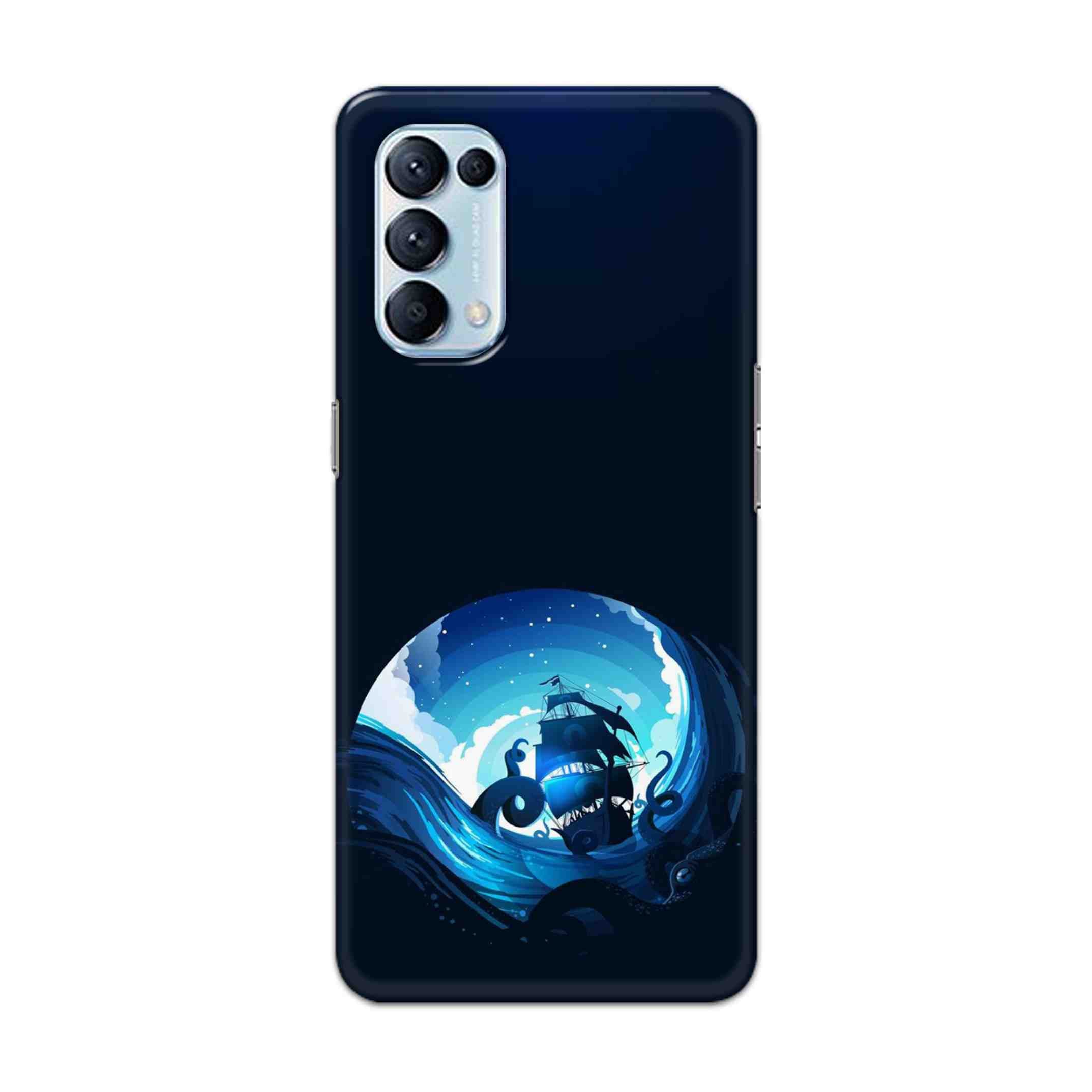 Buy Blue Sea Ship Hard Back Mobile Phone Case Cover For Oppo Reno 5 Pro 5G Online