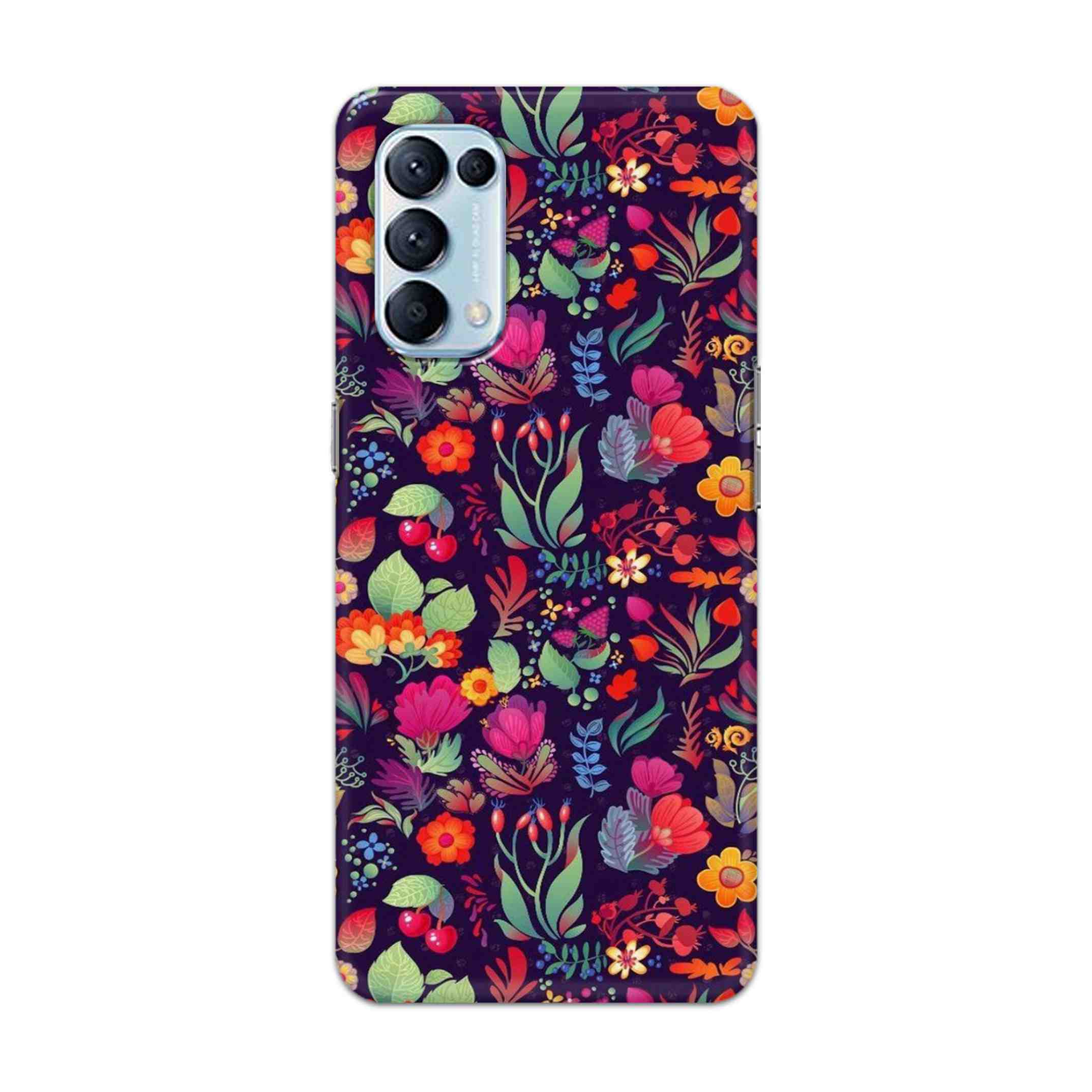 Buy Fruits Flower Hard Back Mobile Phone Case Cover For Oppo Reno 5 Pro 5G Online