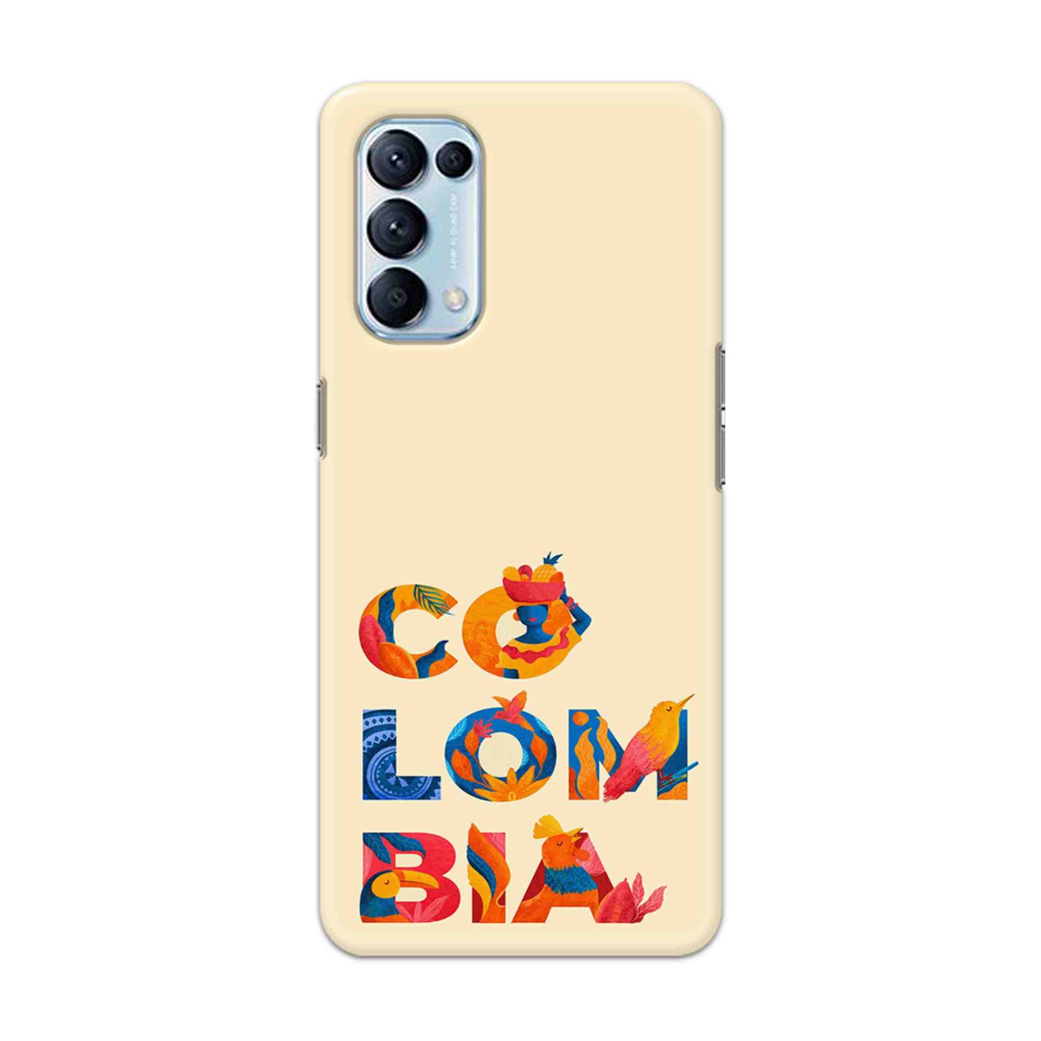 Buy Colombia Hard Back Mobile Phone Case Cover For Oppo Reno 5 Pro 5G Online