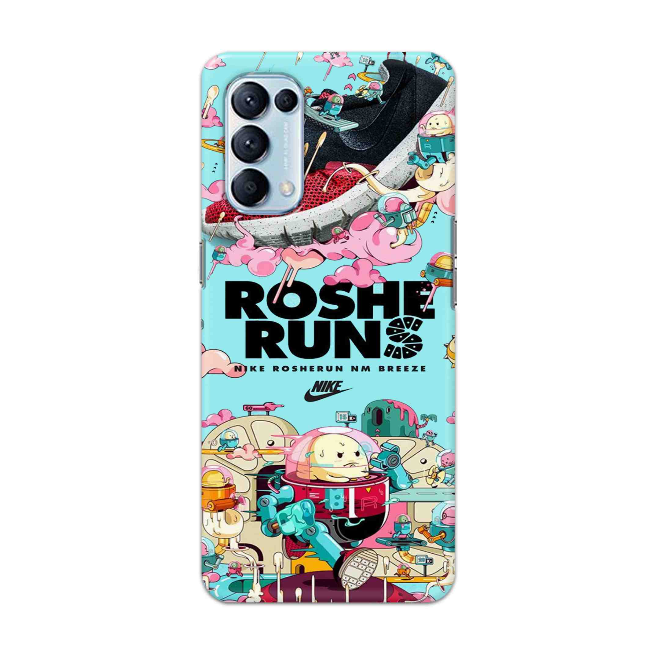 Buy Roshe Runs Hard Back Mobile Phone Case Cover For Oppo Reno 5 Pro 5G Online