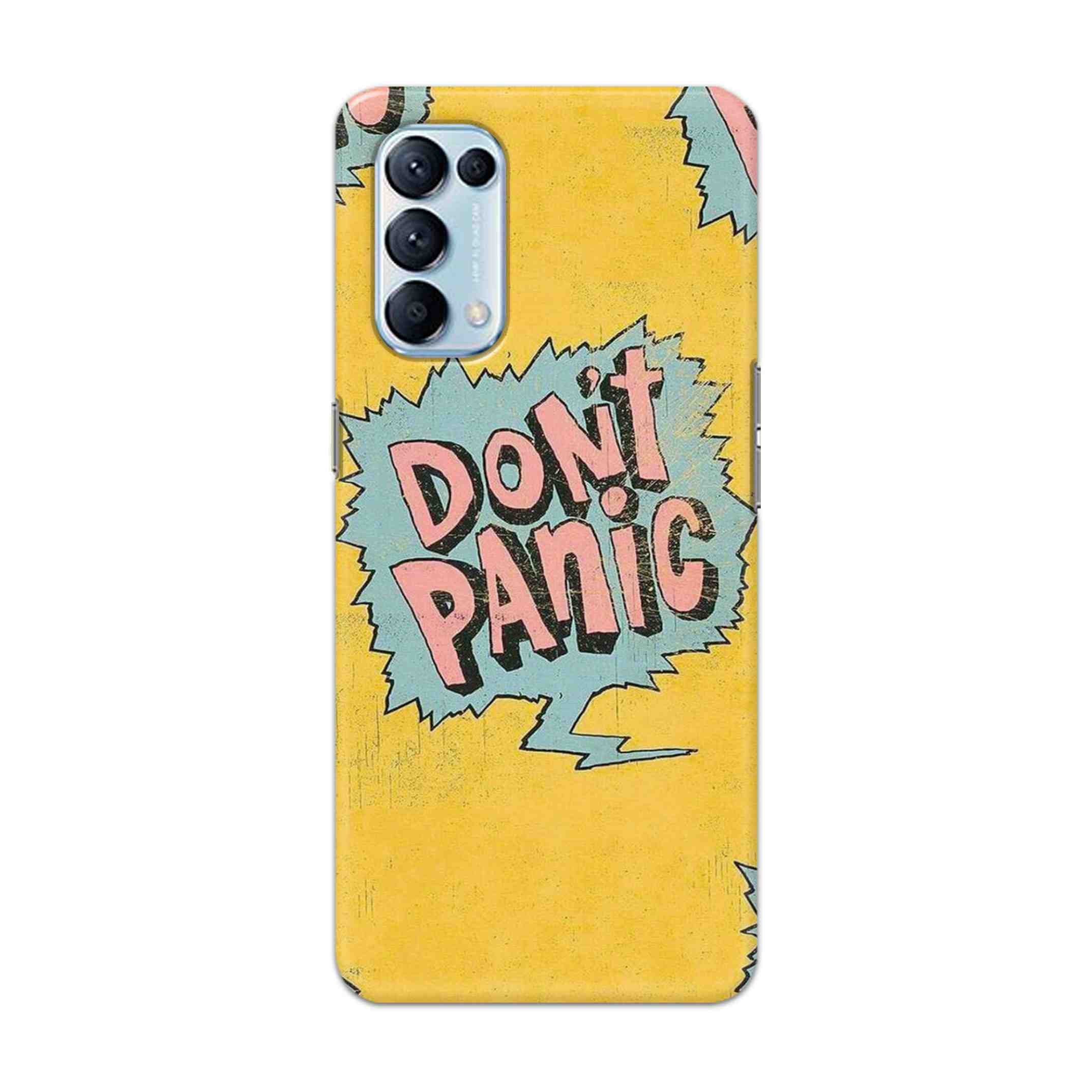 Buy Do Not Panic Hard Back Mobile Phone Case Cover For Oppo Reno 5 Pro 5G Online