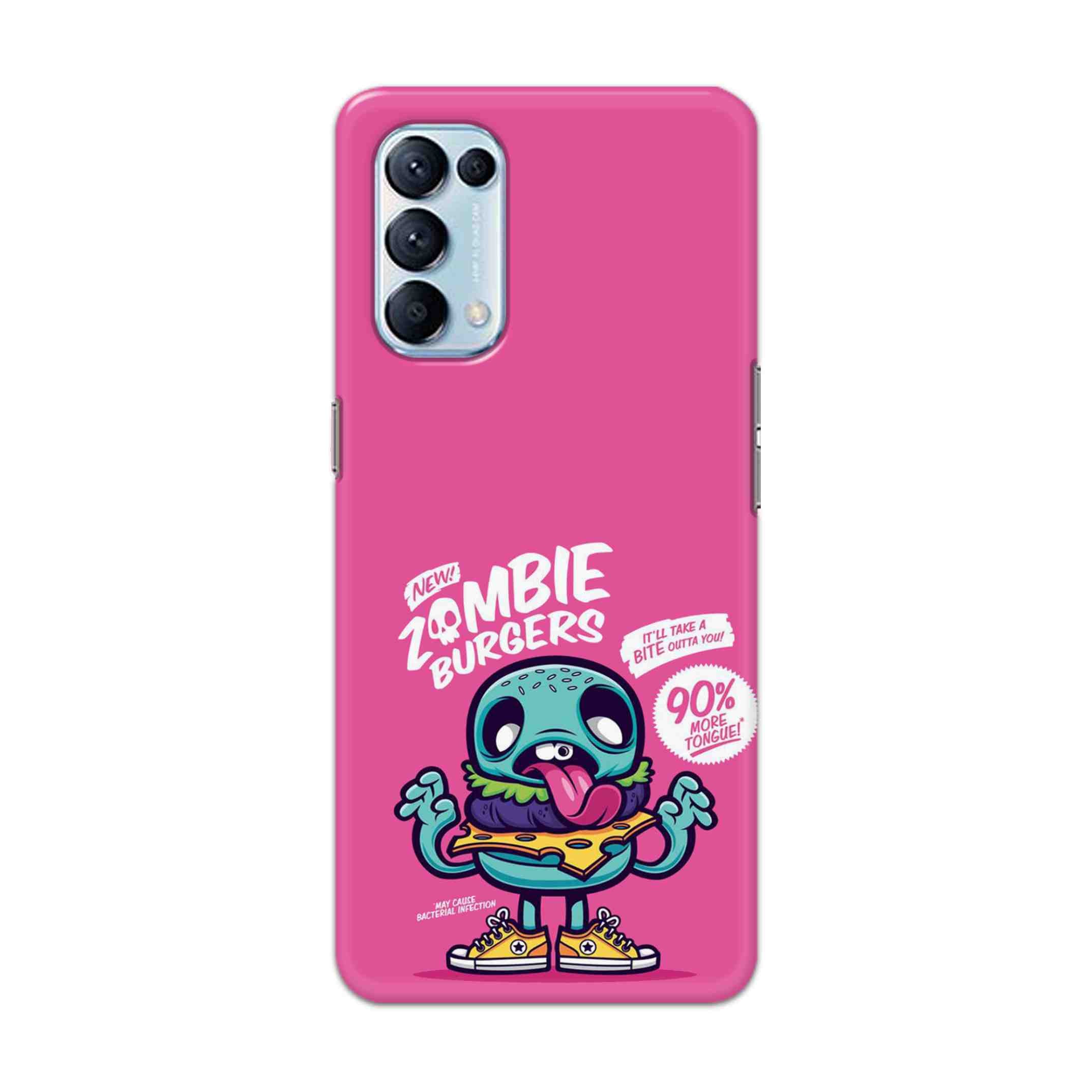 Buy New Zombie Burgers Hard Back Mobile Phone Case Cover For Oppo Reno 5 Pro 5G Online