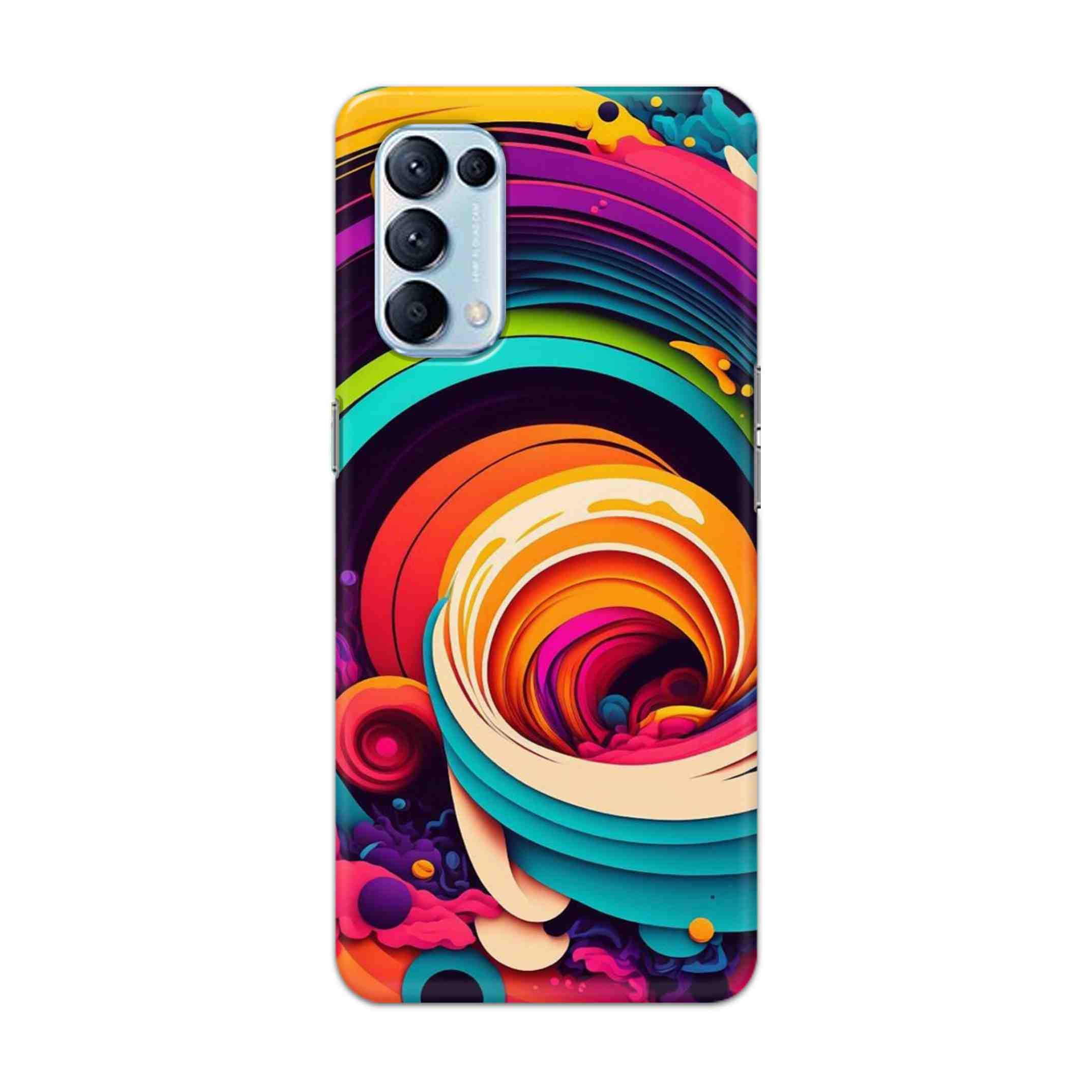 Buy Colour Circle Hard Back Mobile Phone Case Cover For Oppo Reno 5 Pro 5G Online