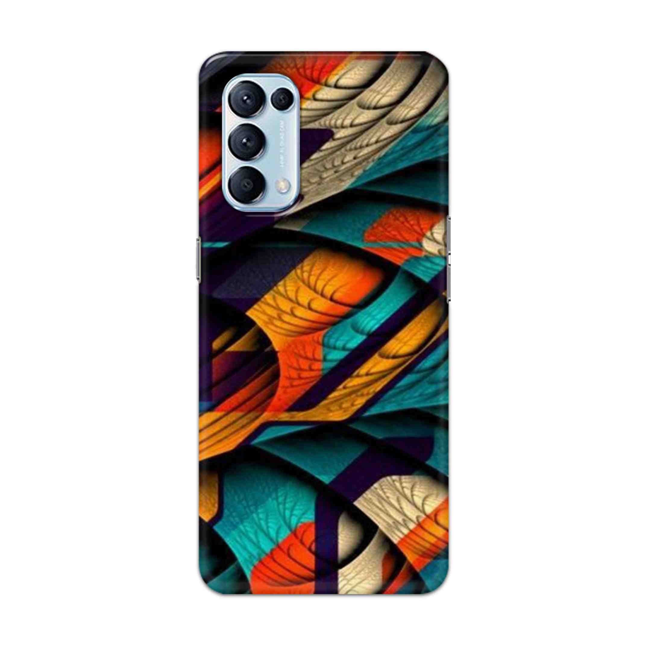 Buy Colour Abstract Hard Back Mobile Phone Case Cover For Oppo Reno 5 Pro 5G Online