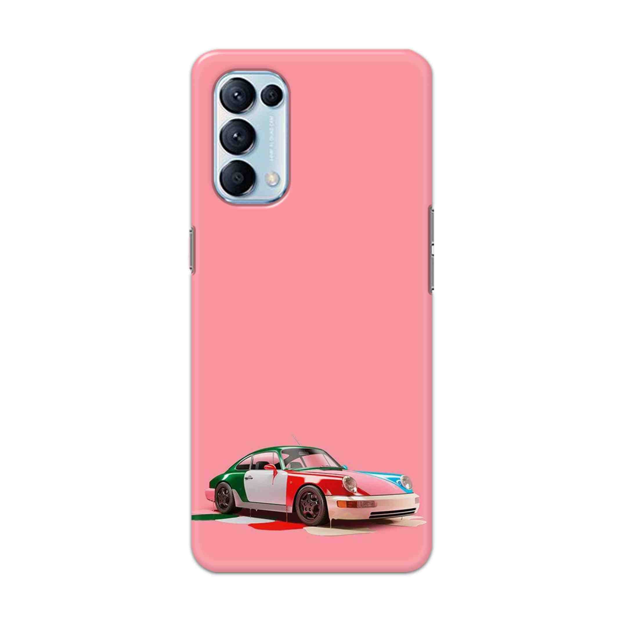 Buy Pink Porche Hard Back Mobile Phone Case Cover For Oppo Reno 5 Pro 5G Online