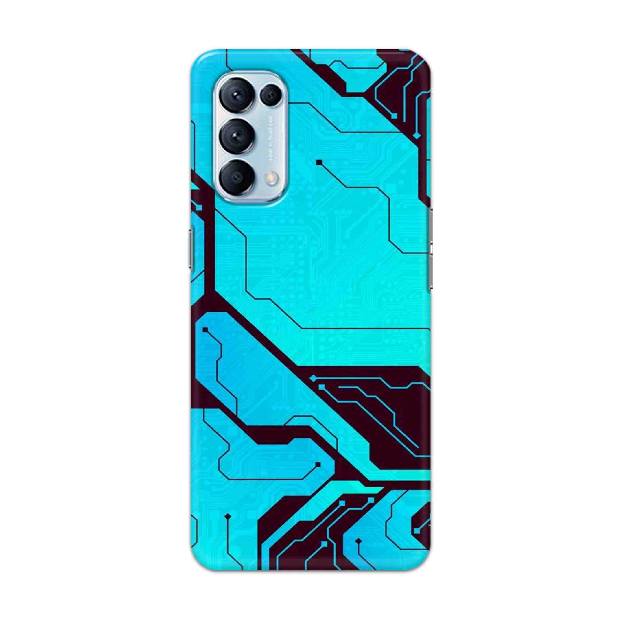 Buy Futuristic Line Hard Back Mobile Phone Case Cover For Oppo Reno 5 Pro 5G Online