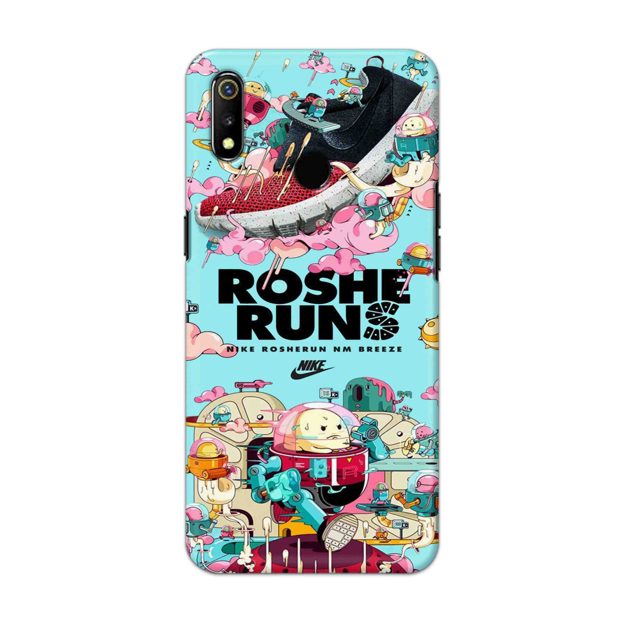 Buy Roshe Runs Hard Back Mobile Phone Case Cover For Oppo Realme 3 Online