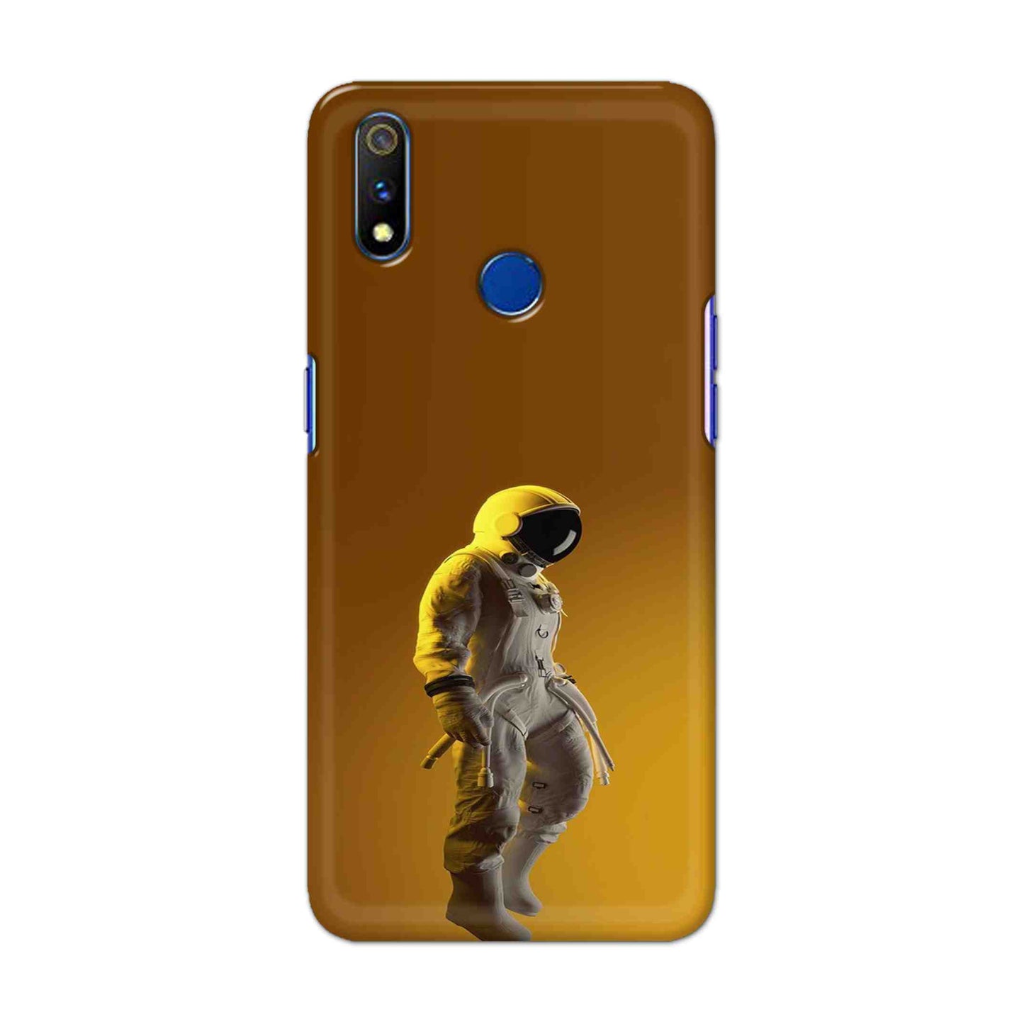 Buy Yellow Astronaut Hard Back Mobile Phone Case Cover For Realme 3 Pro Online