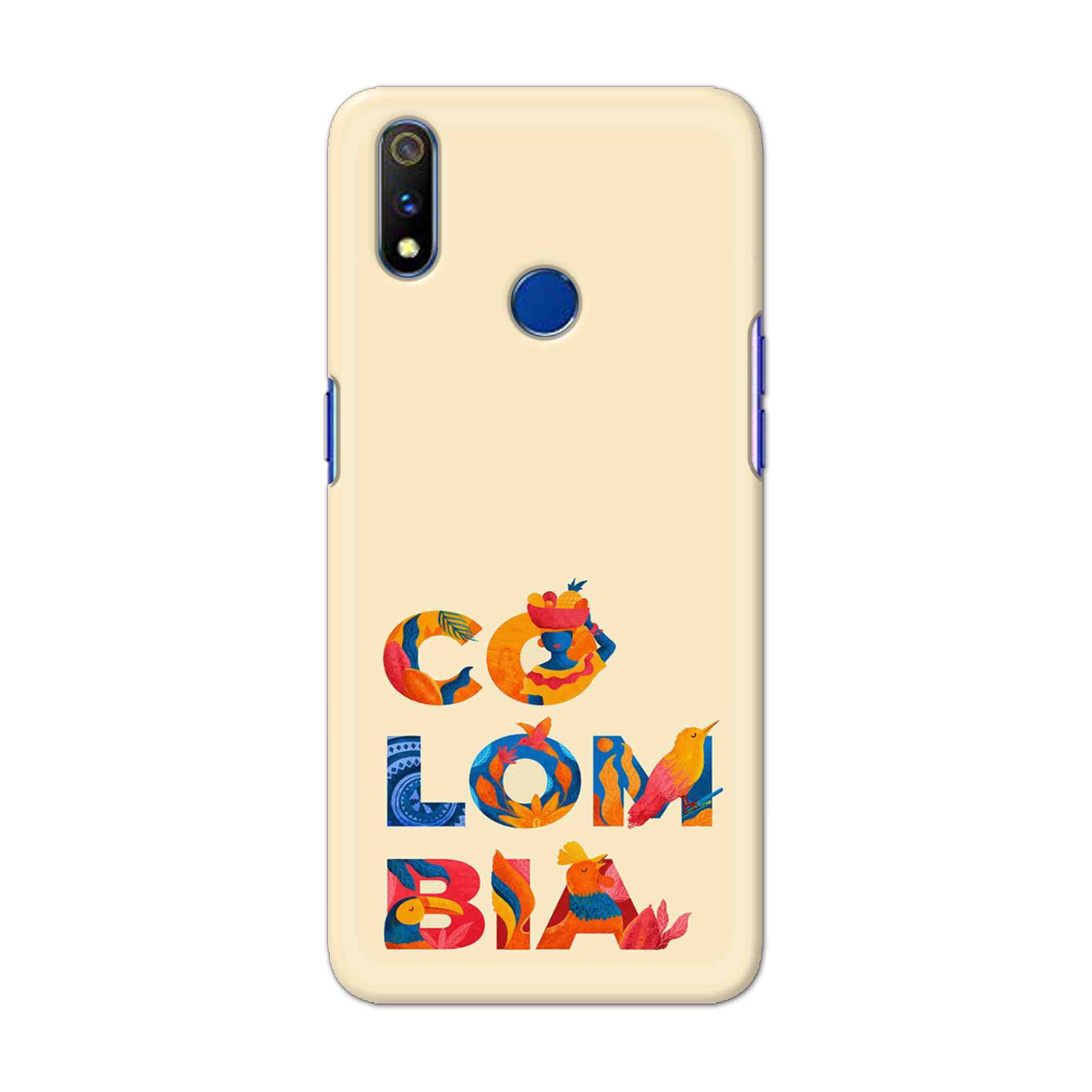 Buy Colombia Hard Back Mobile Phone Case Cover For Realme 3 Pro Online