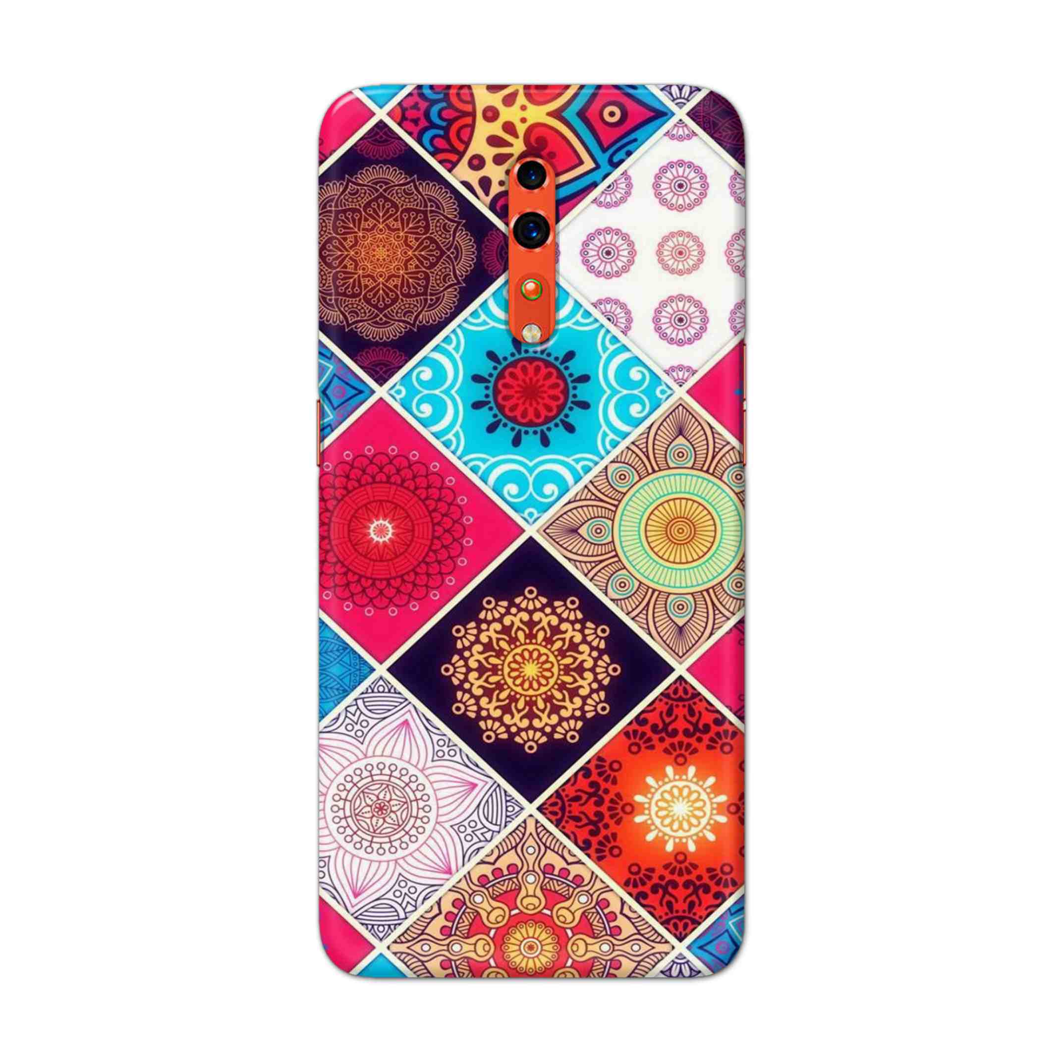 Buy Rainbow Mandala Hard Back Mobile Phone Case Cover For OPPO Reno Z Online